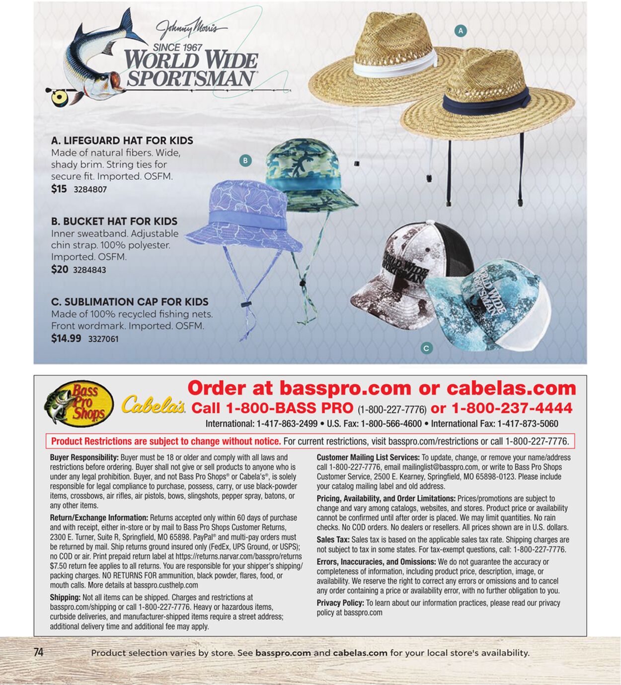 Weekly ad Cabela's 03/27/2023 - 06/01/2023