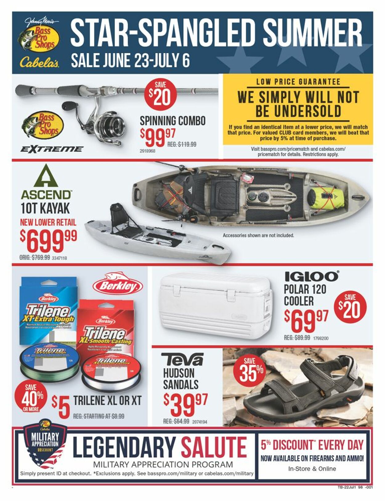 Weekly ad Cabela's 06/23/2022 - 07/06/2022
