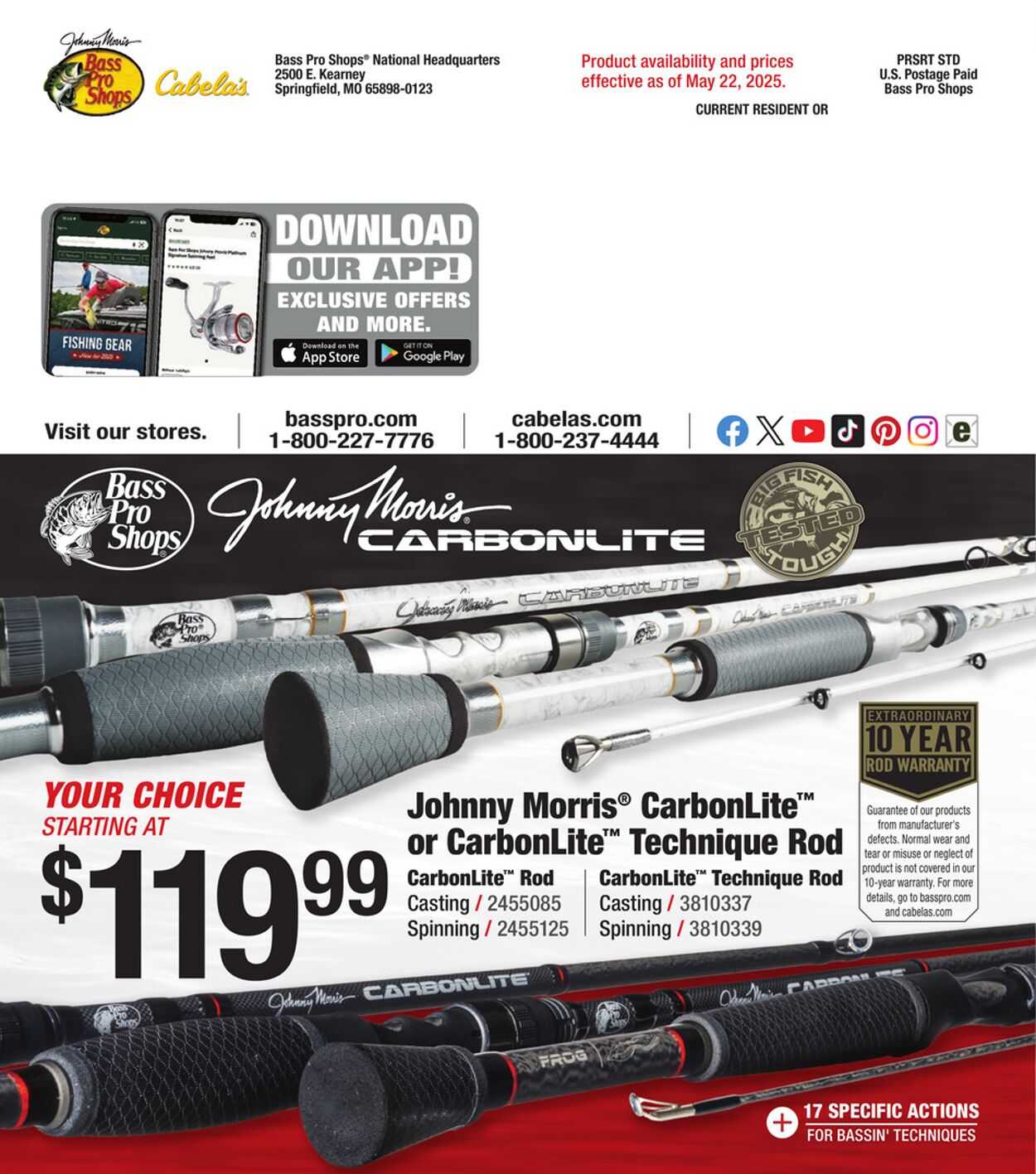 Weekly ad Cabela's 05/22/2025 - 06/05/2025