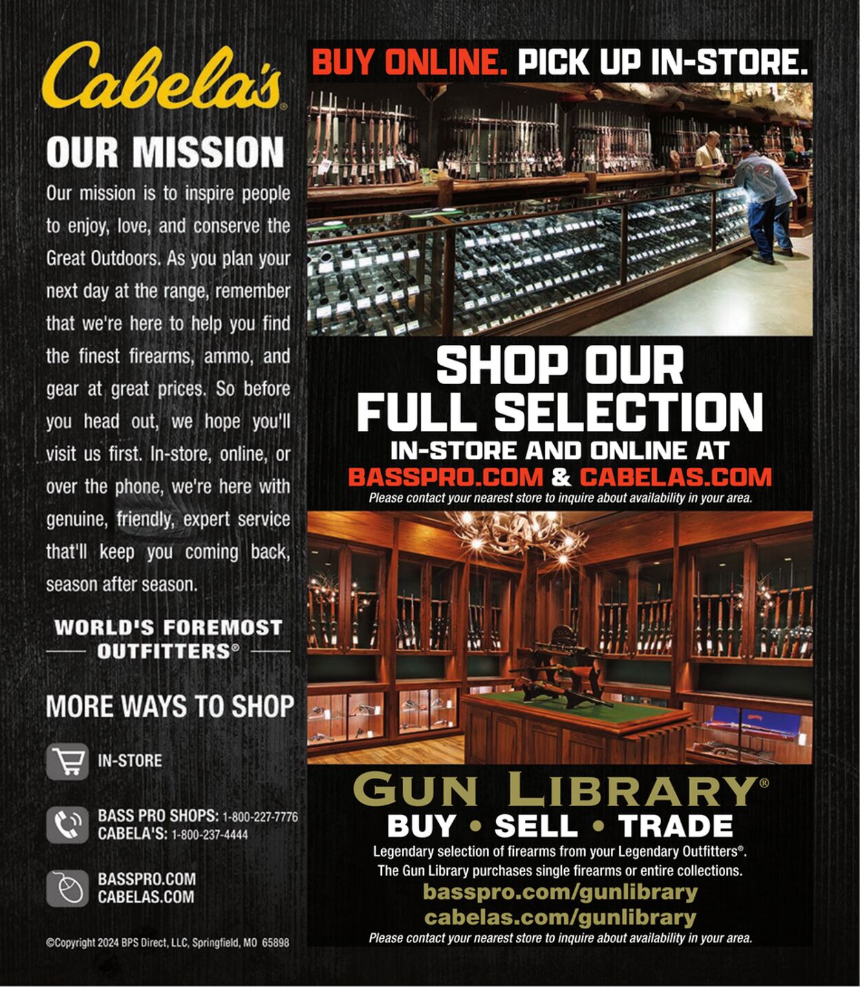 Weekly ad Cabela's 07/12/2024 - 03/12/2025