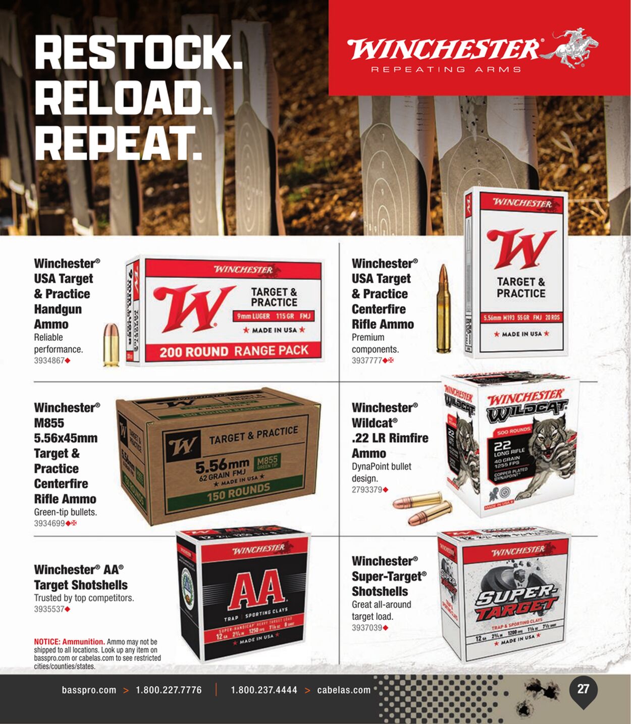 Weekly ad Cabela's 07/12/2024 - 03/12/2025