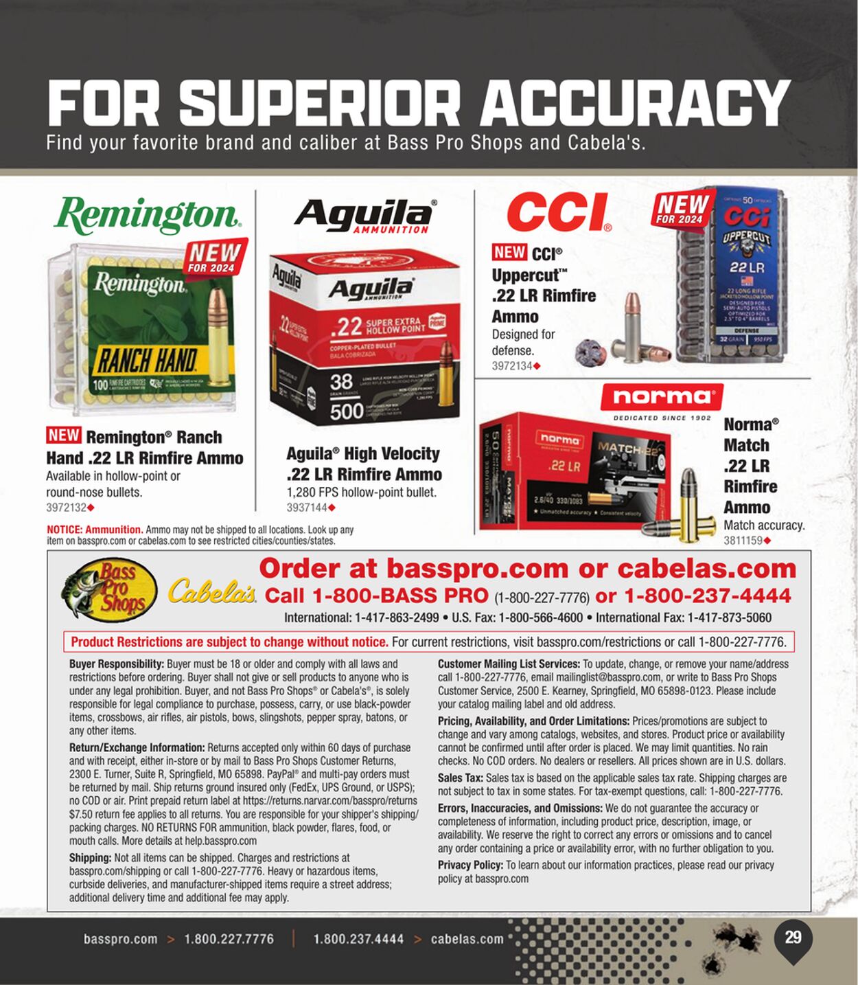 Weekly ad Cabela's 07/12/2024 - 03/12/2025