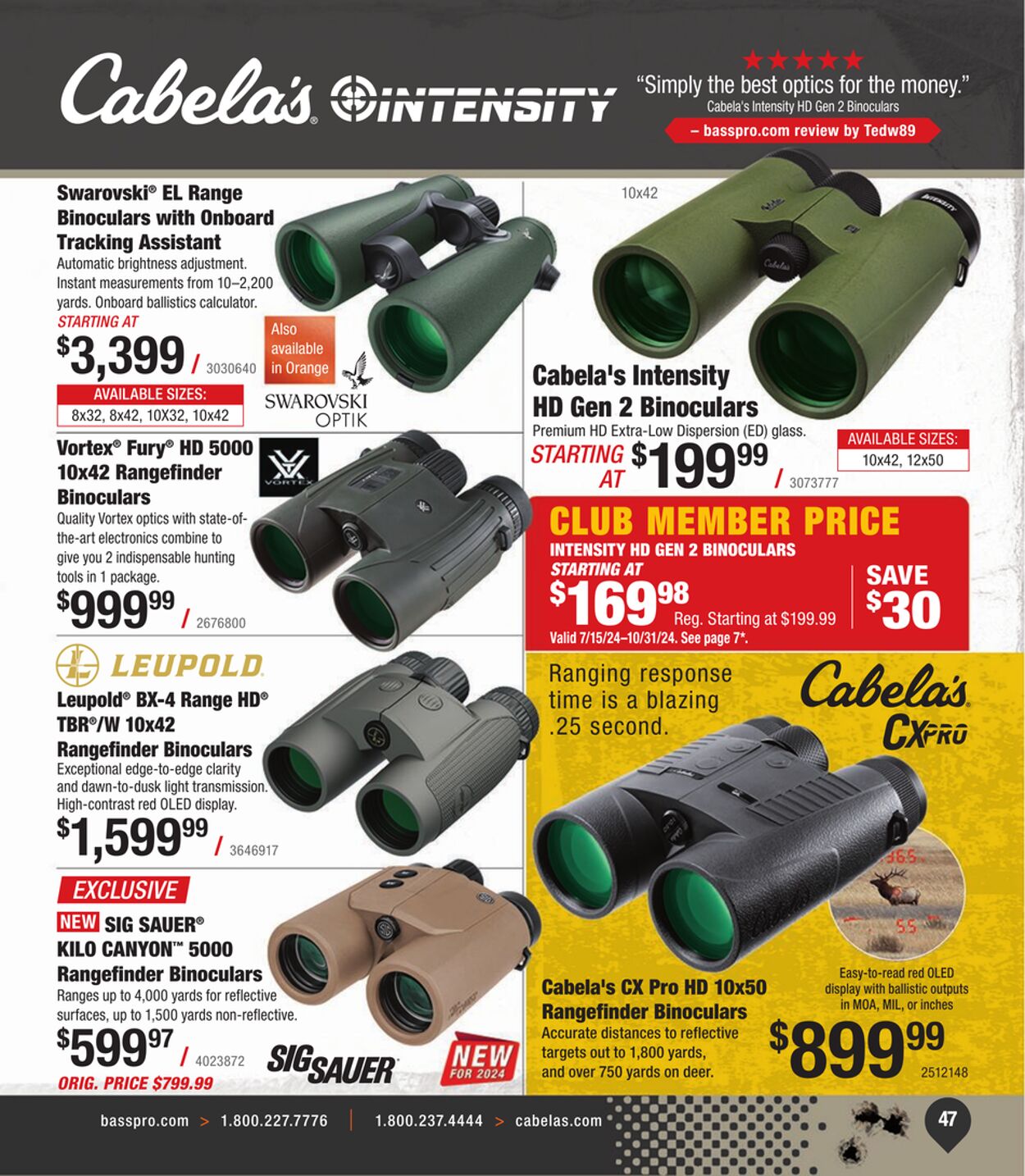 Weekly ad Cabela's 07/12/2024 - 03/12/2025