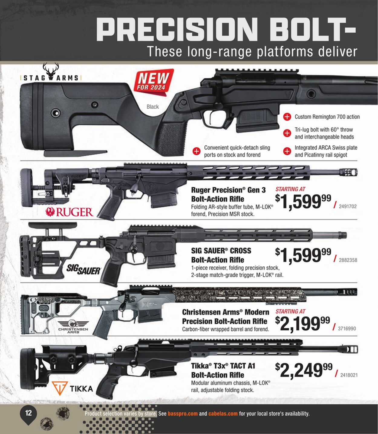 Weekly ad Cabela's 07/12/2024 - 03/12/2025