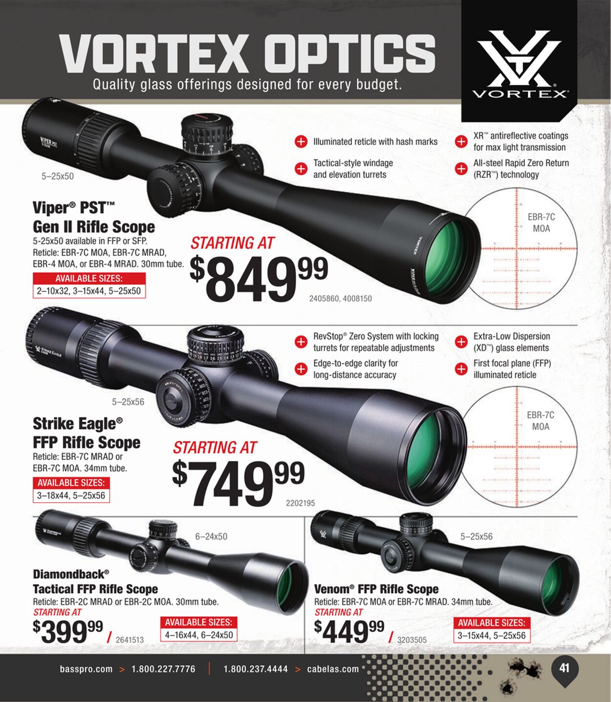 Weekly ad Cabela's 07/12/2024 - 03/12/2025