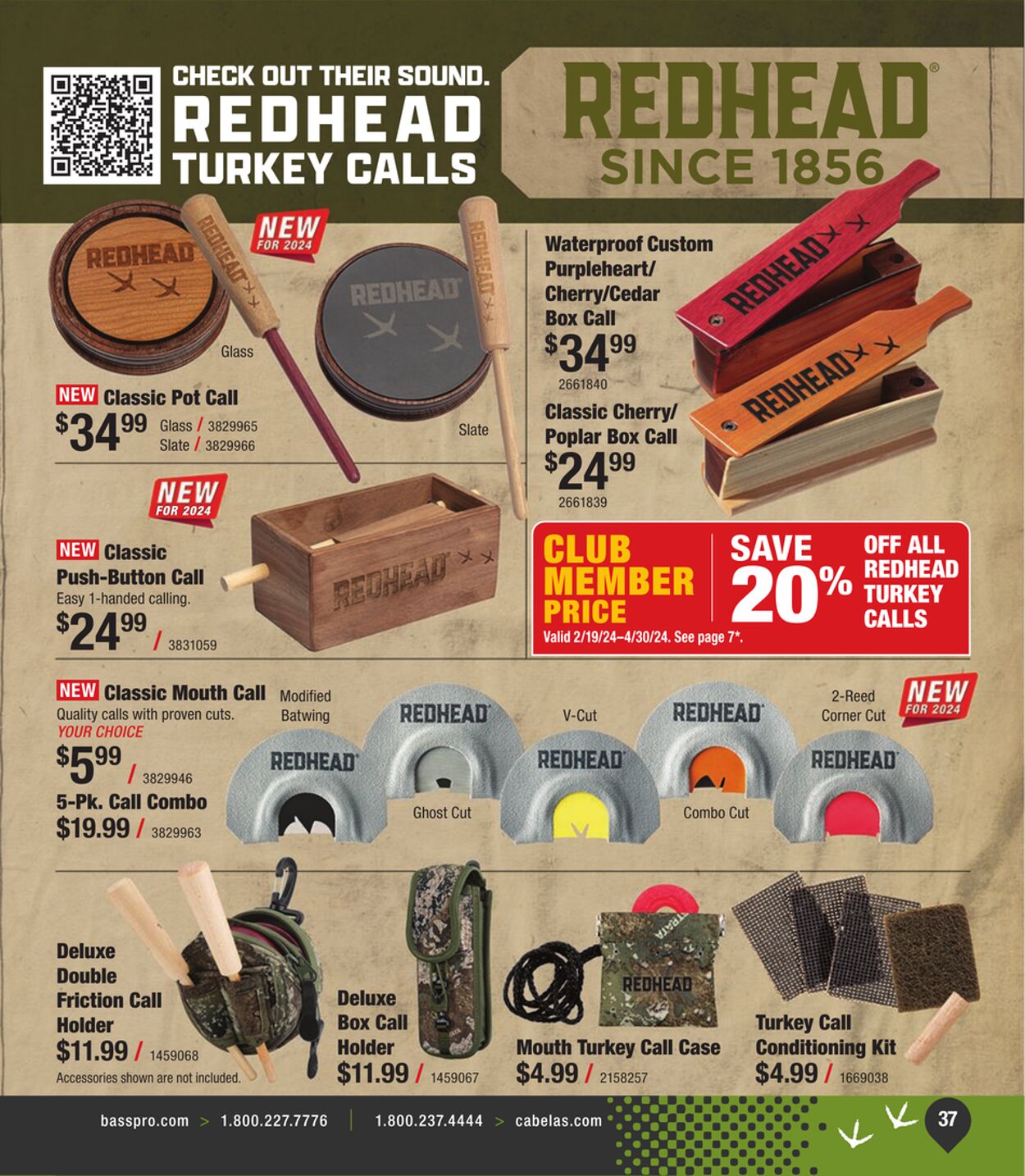 Weekly ad Cabela's 02/16/2024 - 05/31/2024