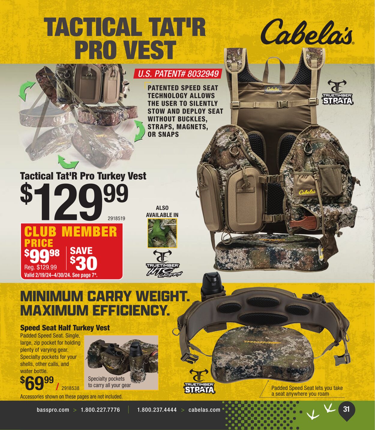 Weekly ad Cabela's 02/16/2024 - 05/31/2024