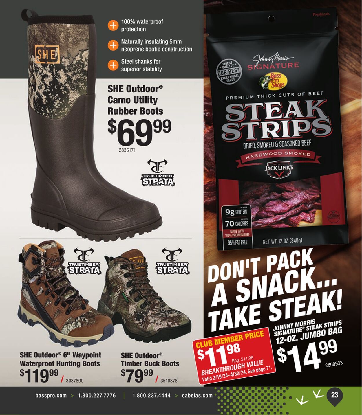 Weekly ad Cabela's 02/16/2024 - 05/31/2024