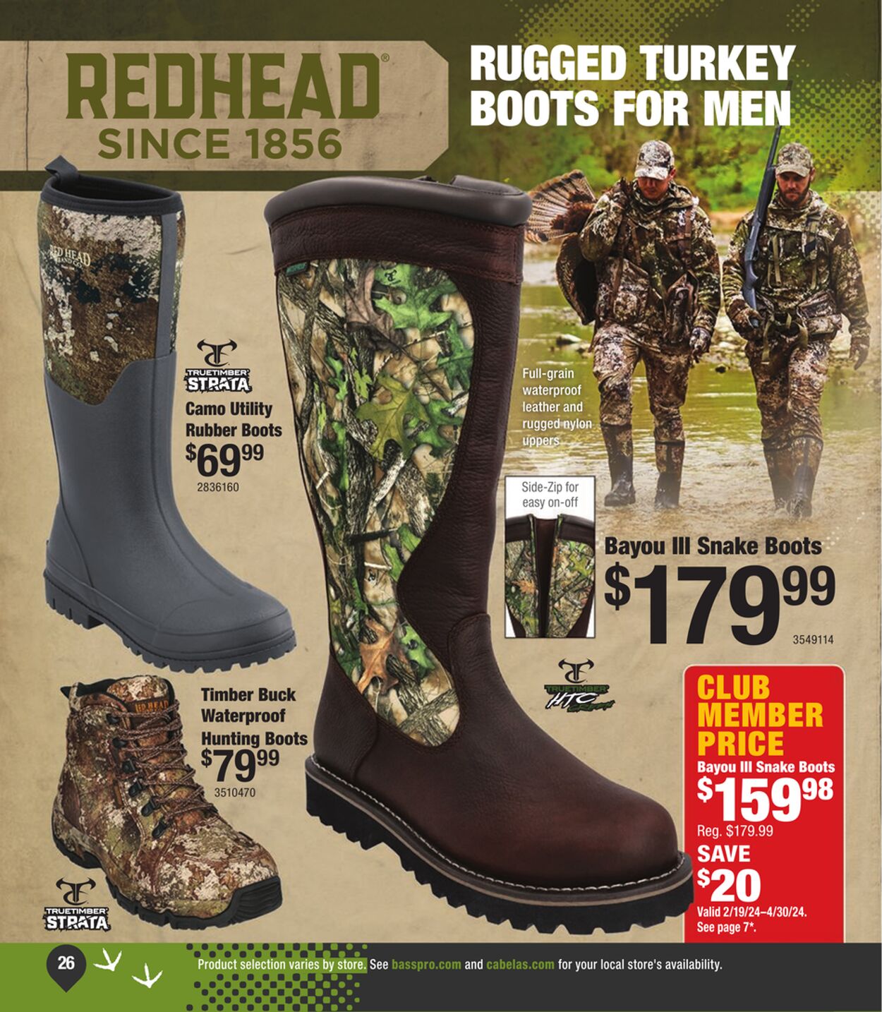 Weekly ad Cabela's 02/16/2024 - 05/31/2024