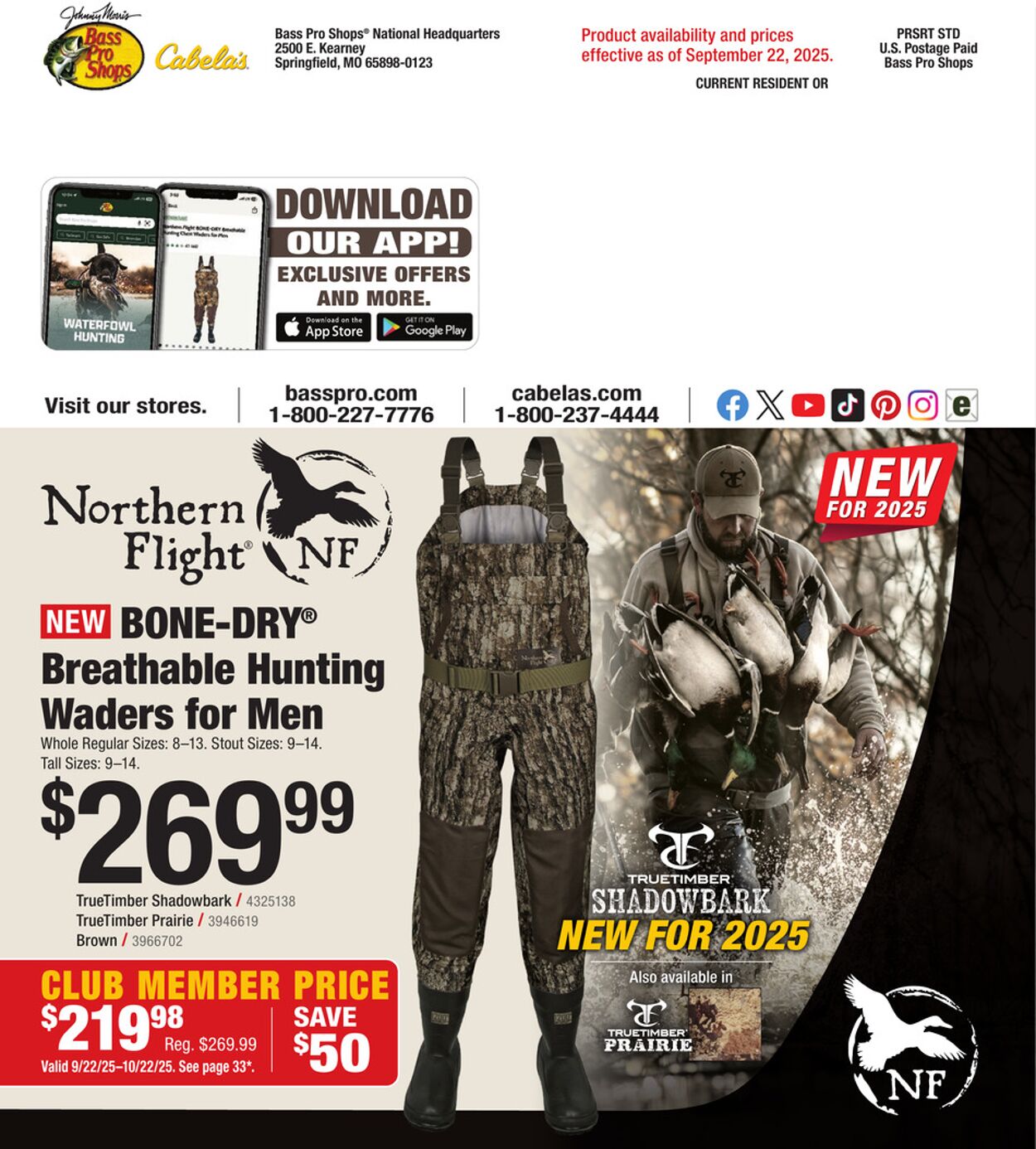 Weekly ad Cabela's 09/18/2025 - 10/02/2025