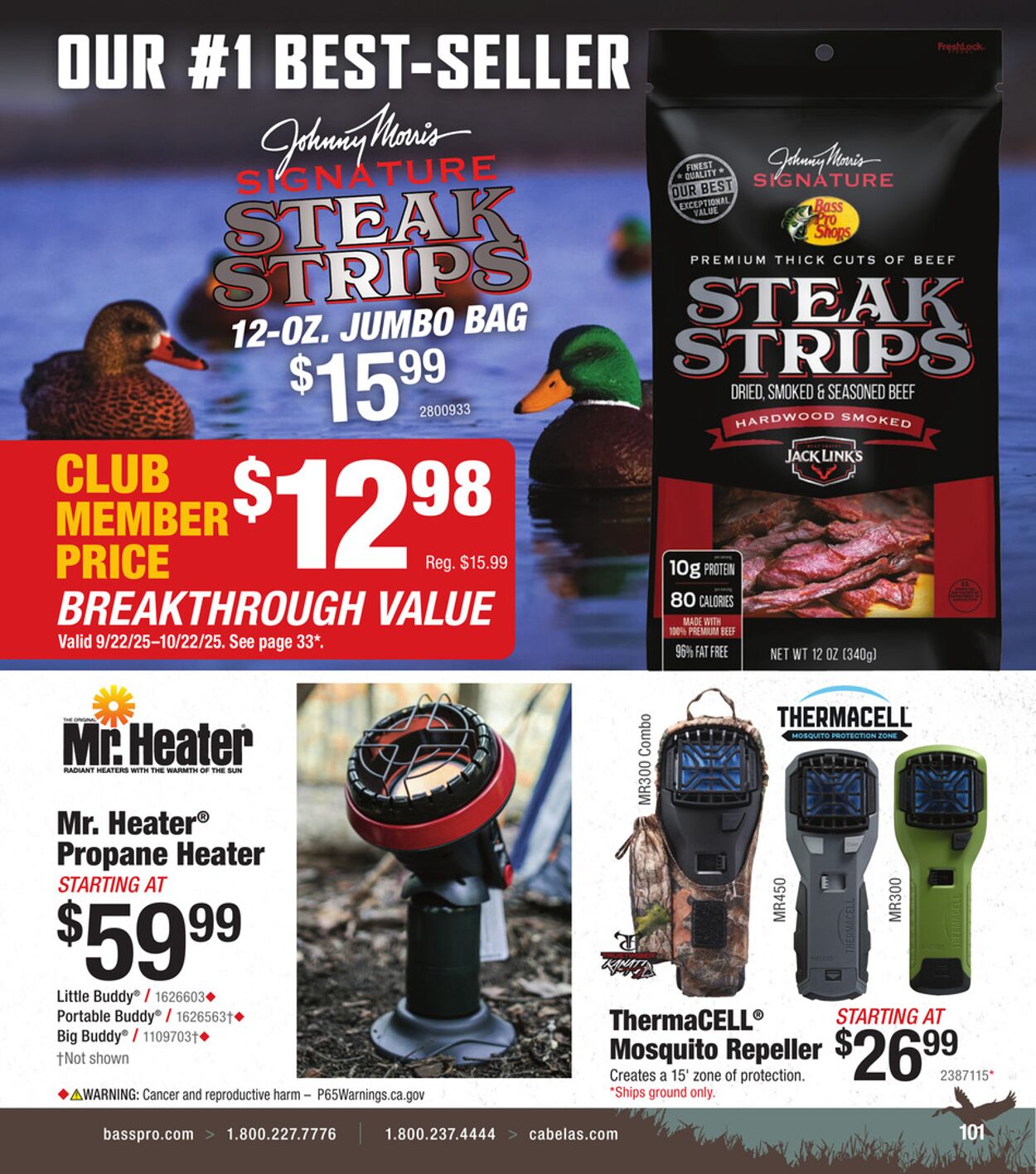 Weekly ad Cabela's 09/18/2025 - 10/02/2025