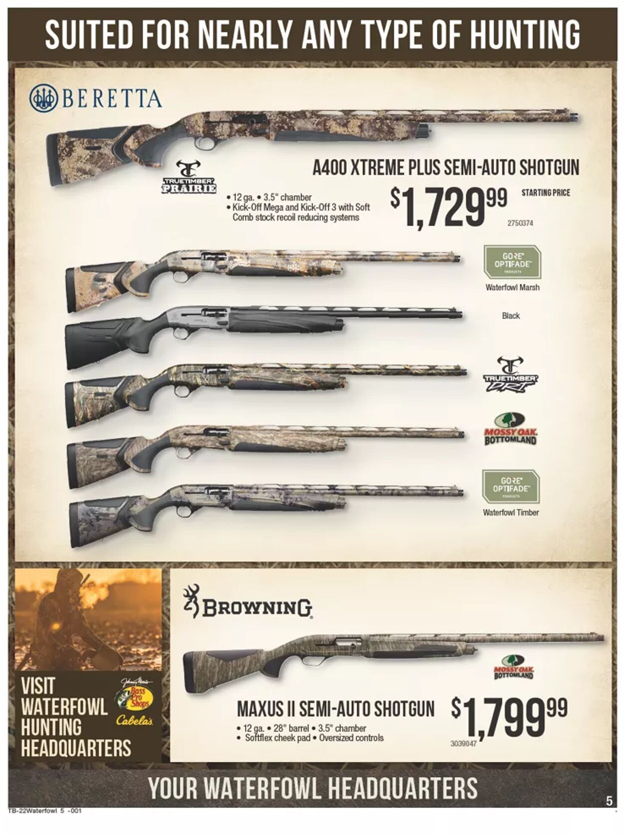 Weekly ad Cabela's 09/29/2022 - 10/19/2022