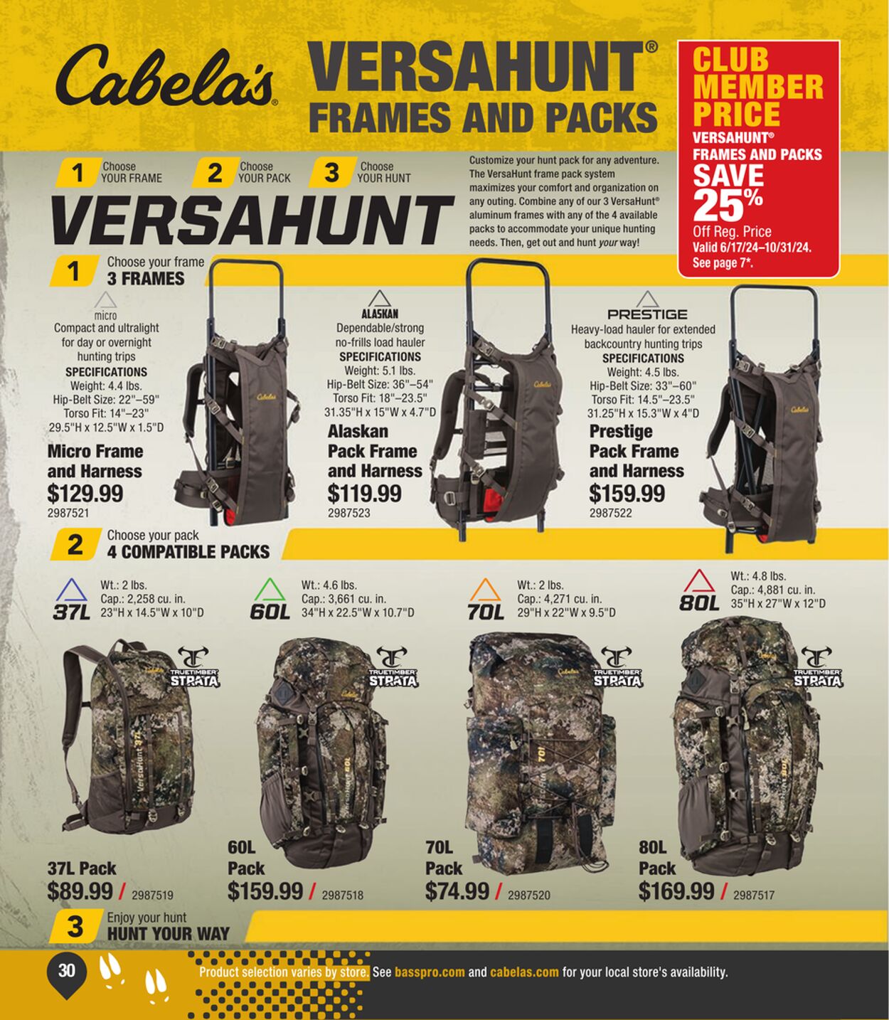 Weekly ad Cabela's 06/14/2024 - 08/31/2024