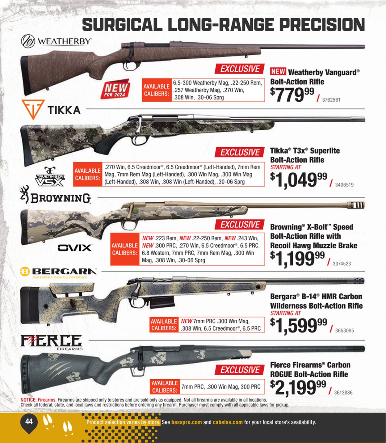 Weekly ad Cabela's 06/14/2024 - 08/31/2024