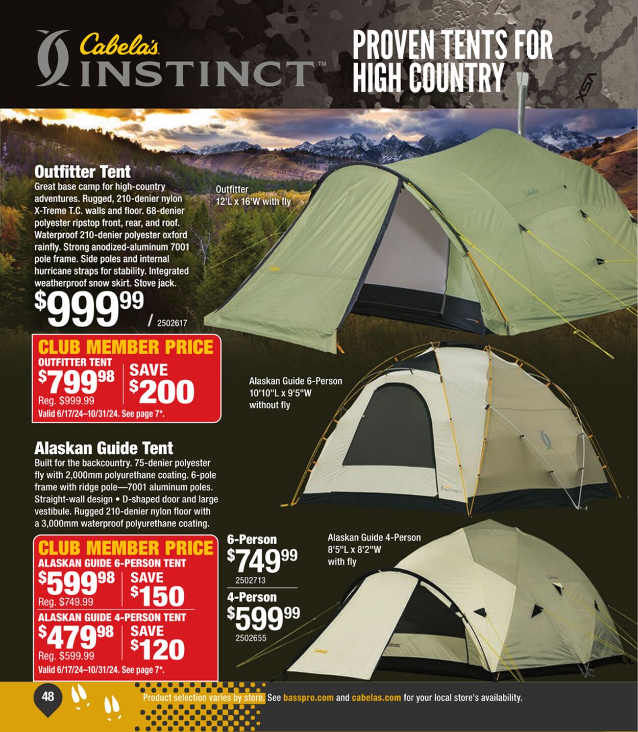 Weekly ad Cabela's 06/14/2024 - 08/31/2024