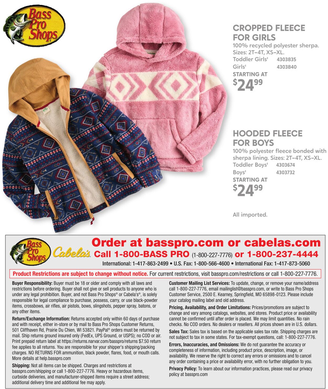 Weekly ad Cabela's 11/20/2025 - 12/04/2025