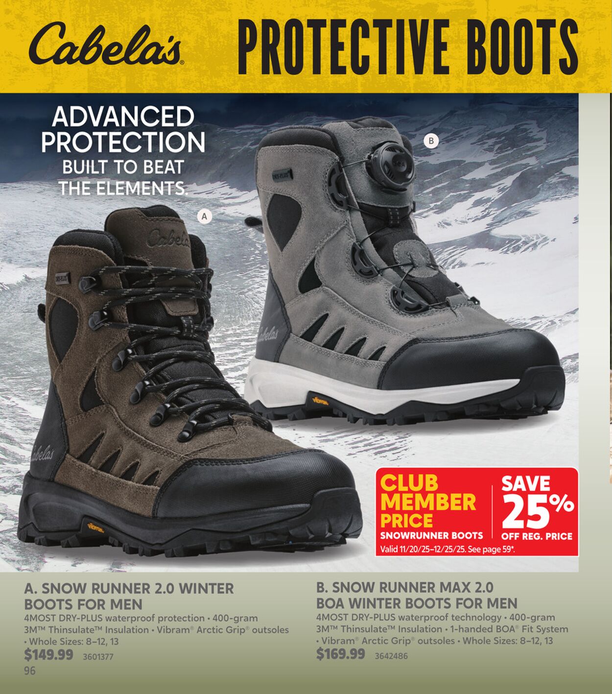 Weekly ad Cabela's 11/20/2025 - 12/04/2025