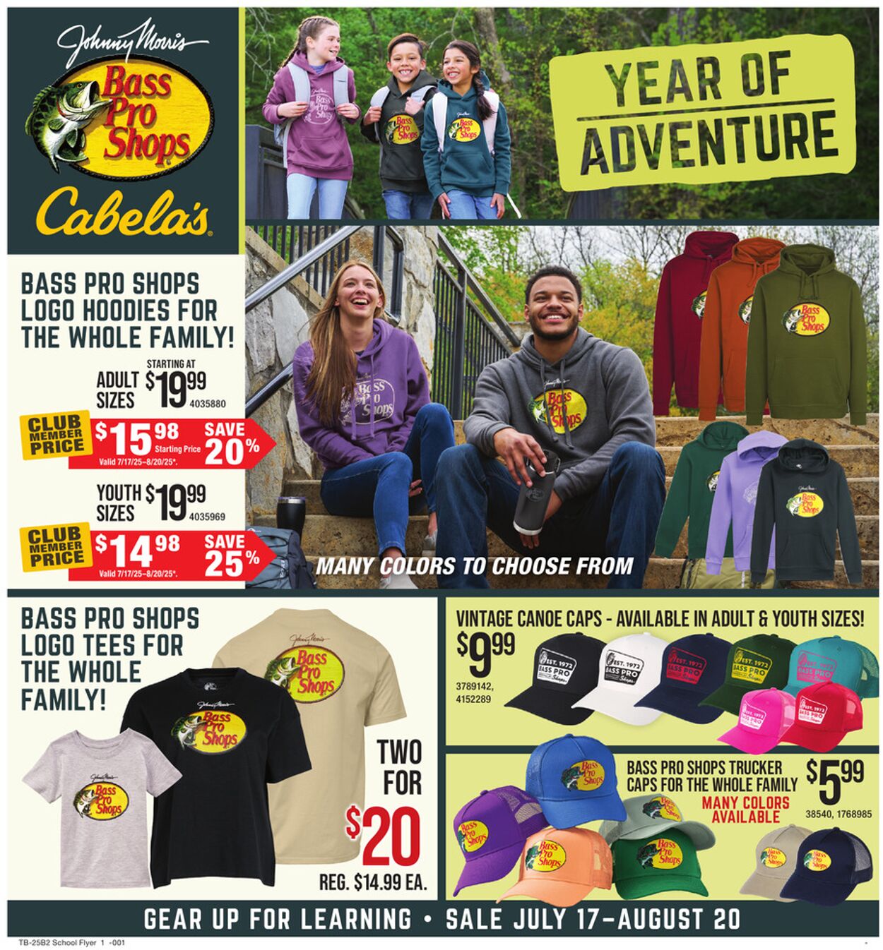 Weekly ad Cabela's 07/17/2025 - 08/20/2025