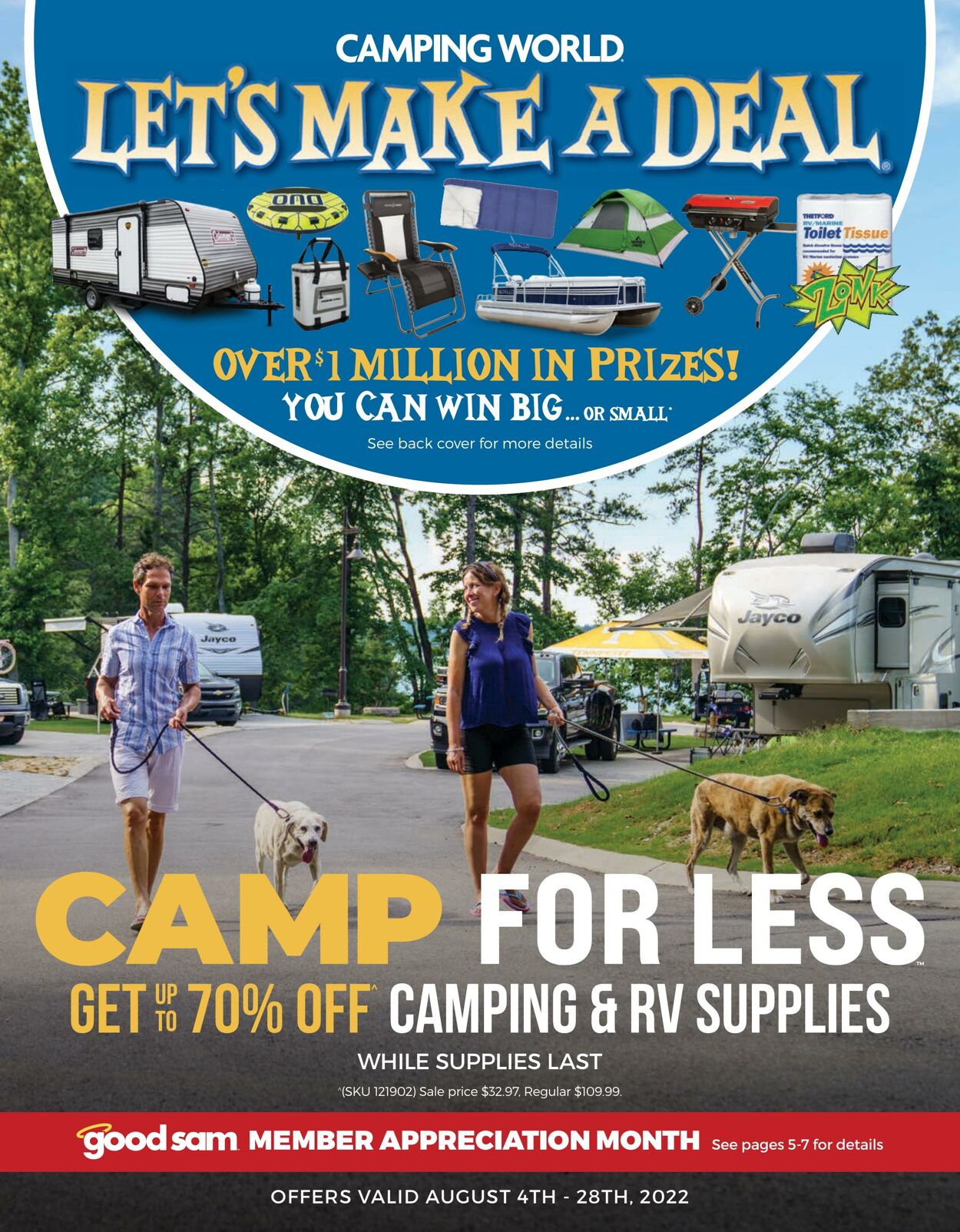 Weekly ad Camping World 08/04/2022 - 08/28/2022