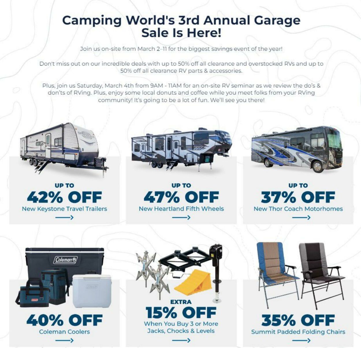Weekly ad Camping World 03/02/2023 - 03/11/2023