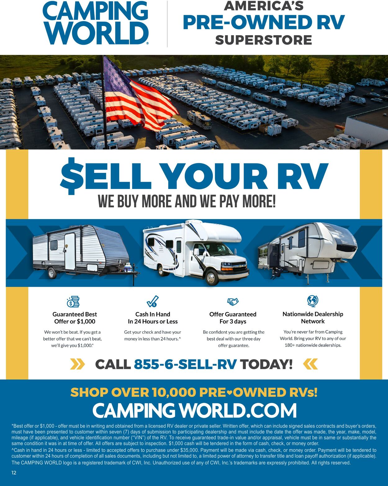 Weekly ad Camping World 10/10/2022 - 11/06/2022