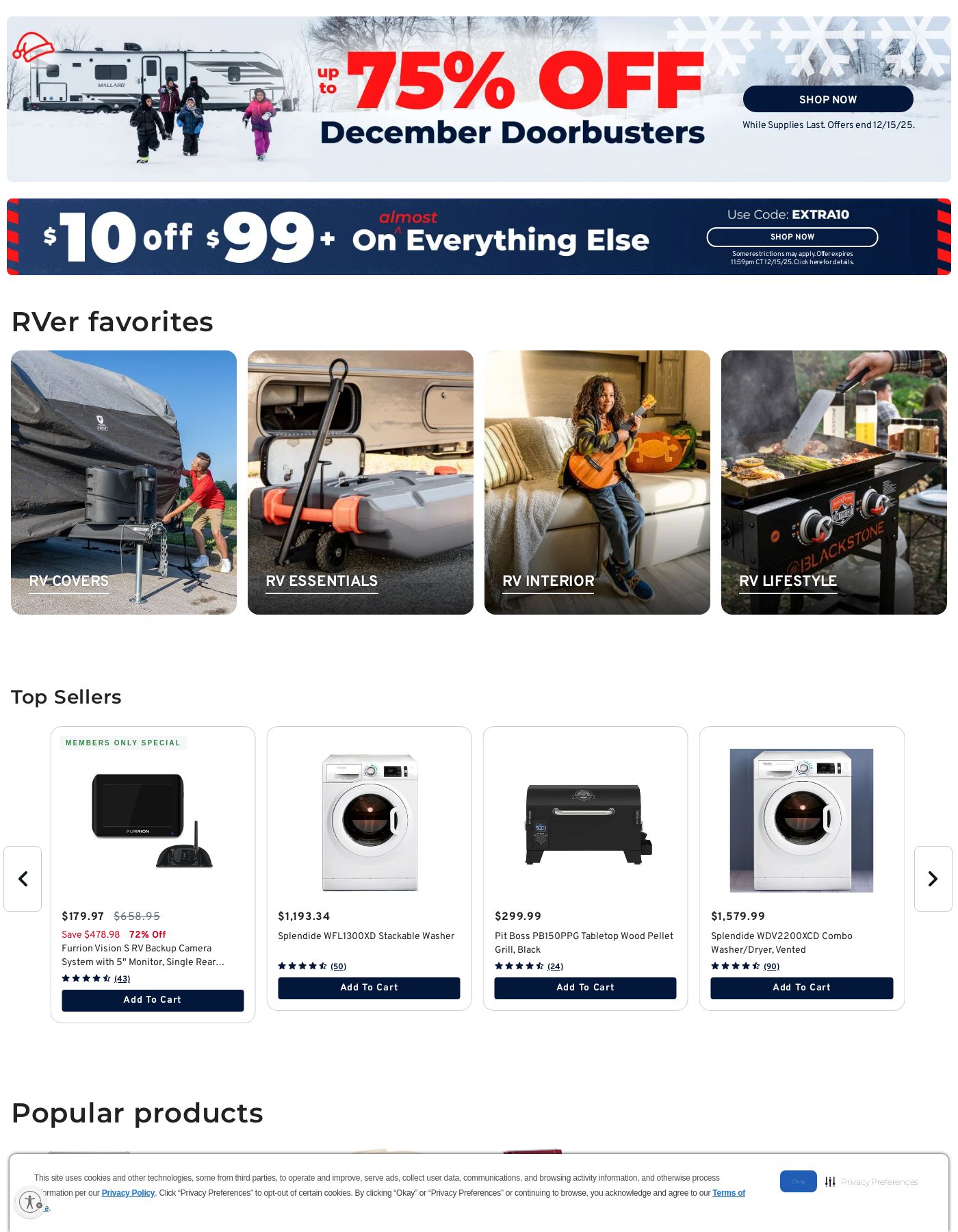 Camping World Promotional weekly ads