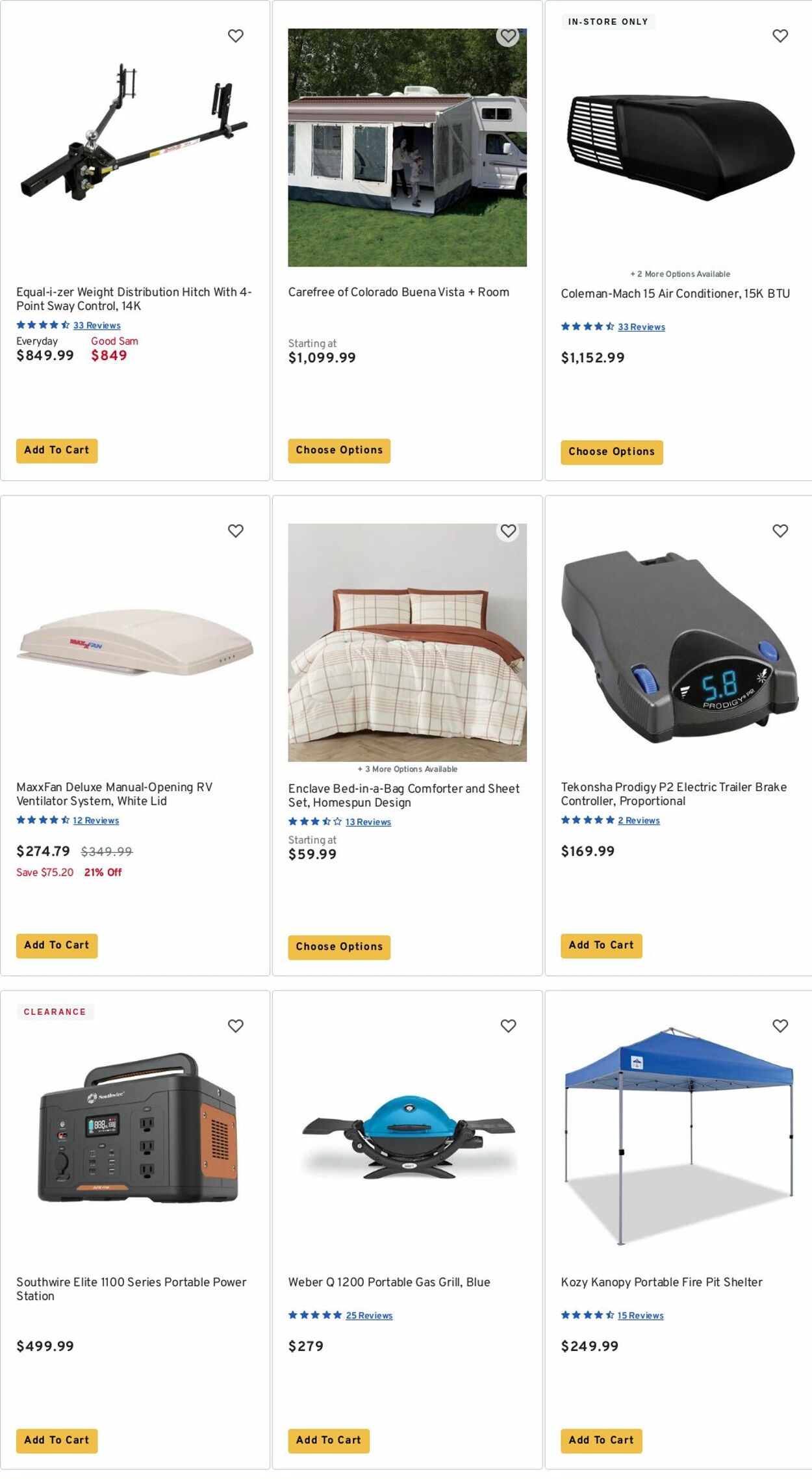 Weekly ad Camping World 10/01/2025 - 10/16/2025