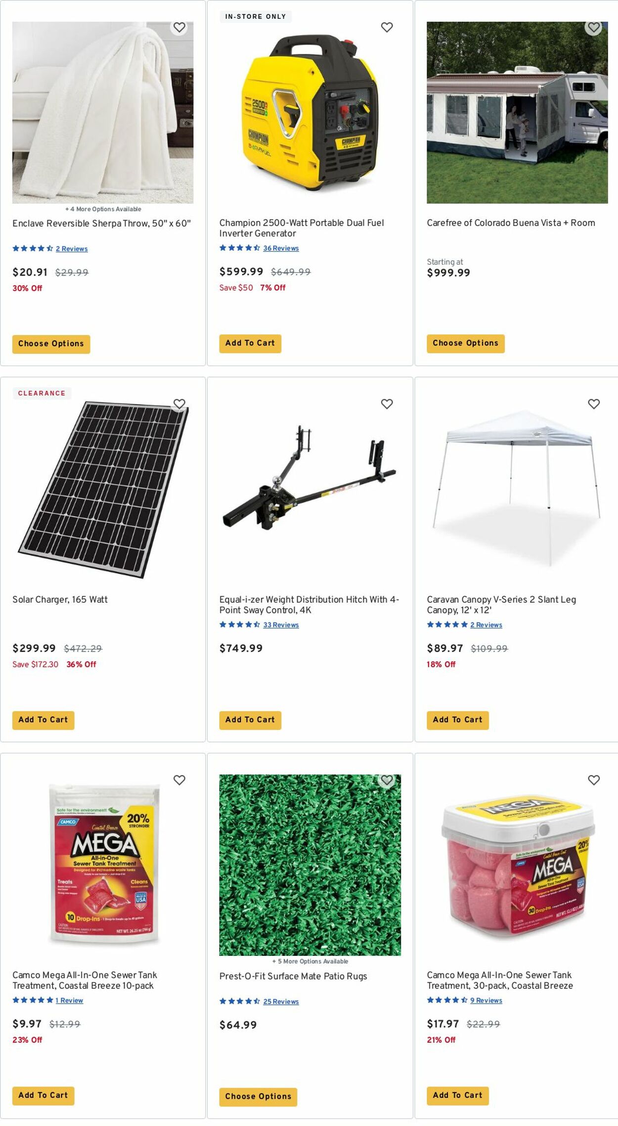 Weekly ad Camping World 10/01/2025 - 10/16/2025