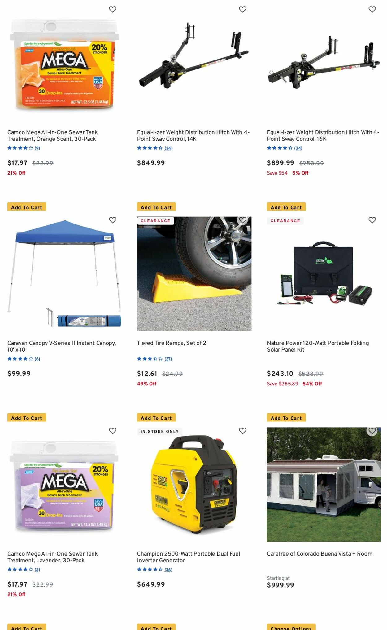 Weekly ad Camping World 11/01/2025 - 11/16/2025