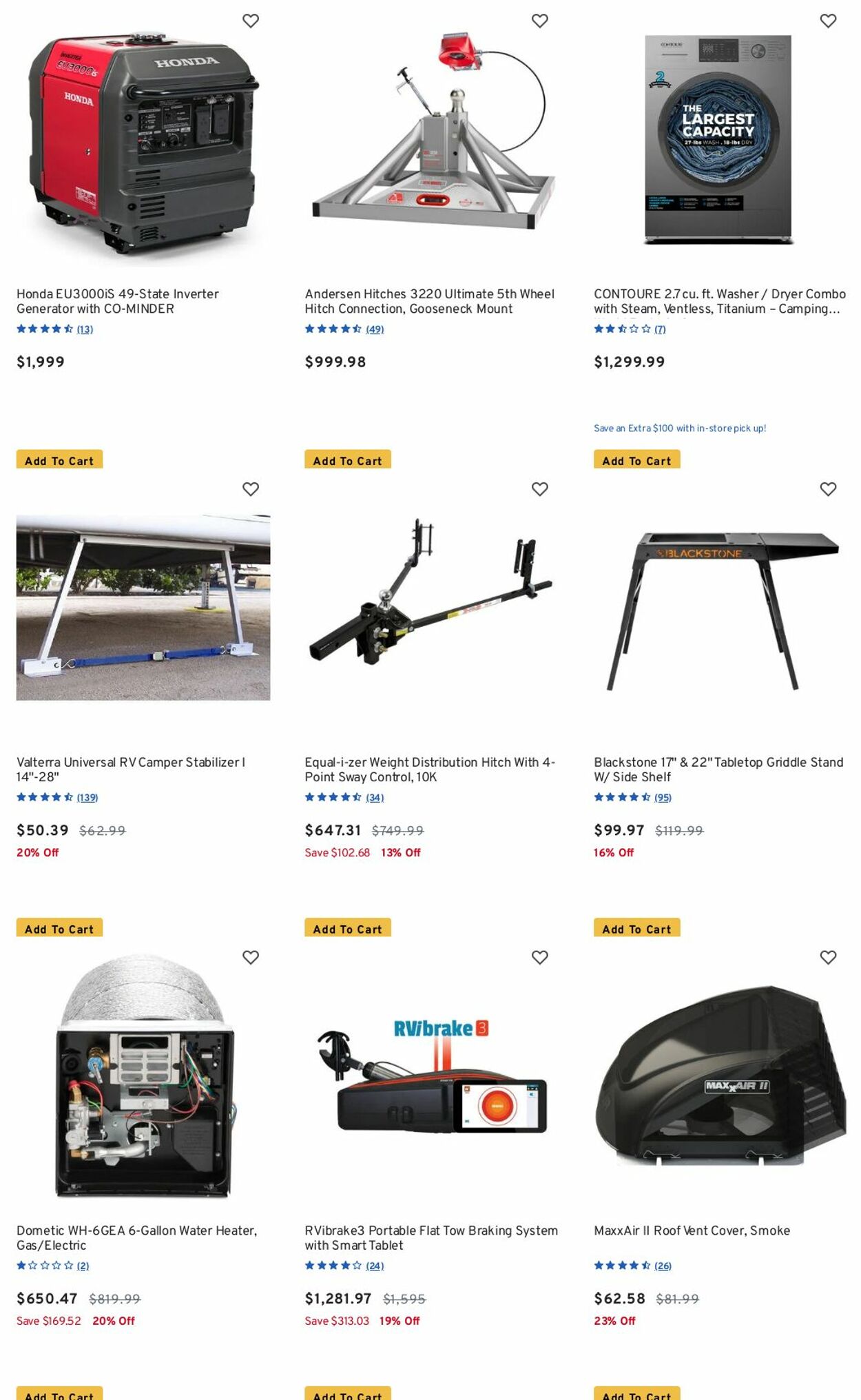 Weekly ad Camping World 11/01/2025 - 11/16/2025