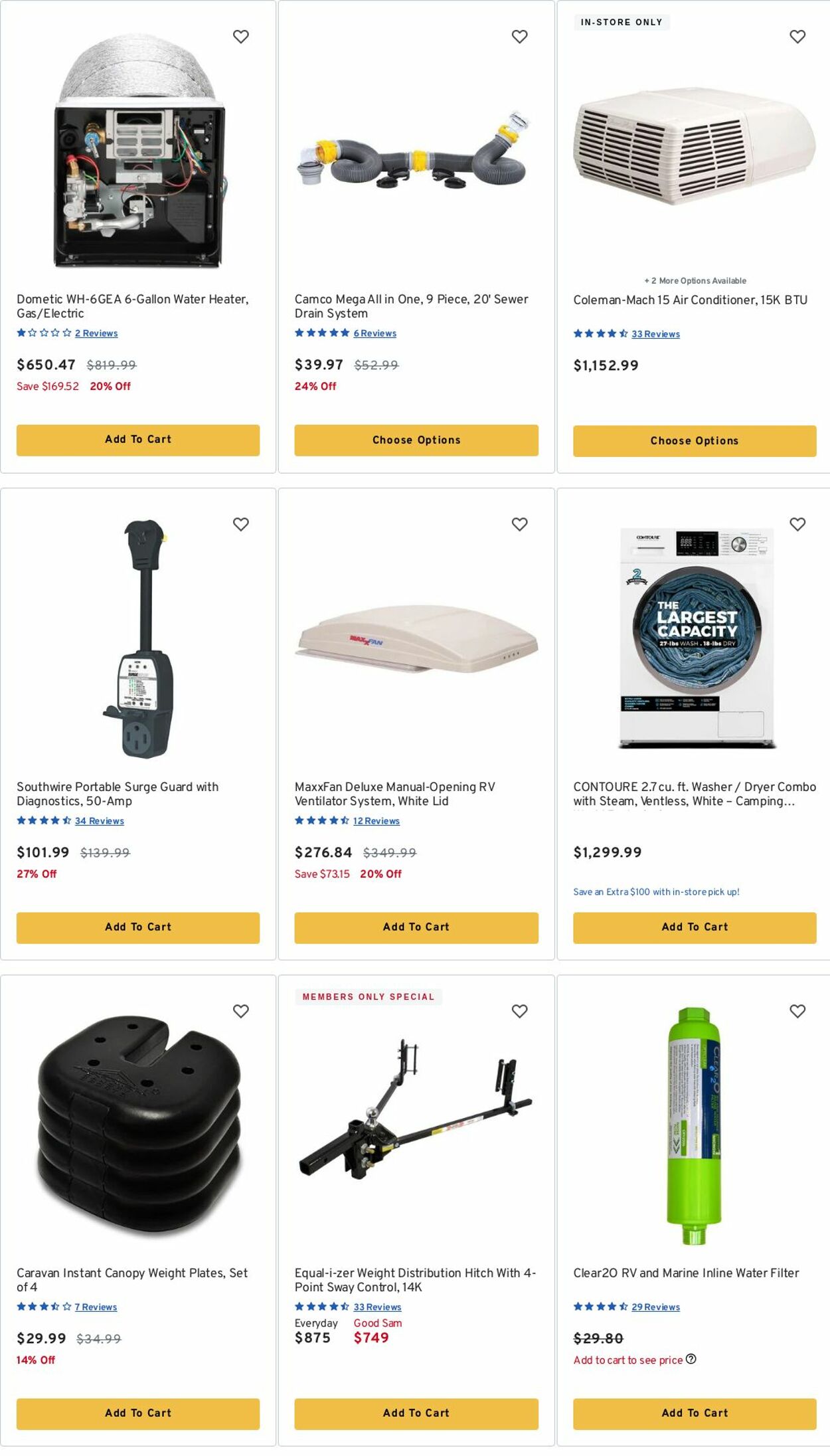 Weekly ad Camping World 08/16/2025 - 08/31/2025