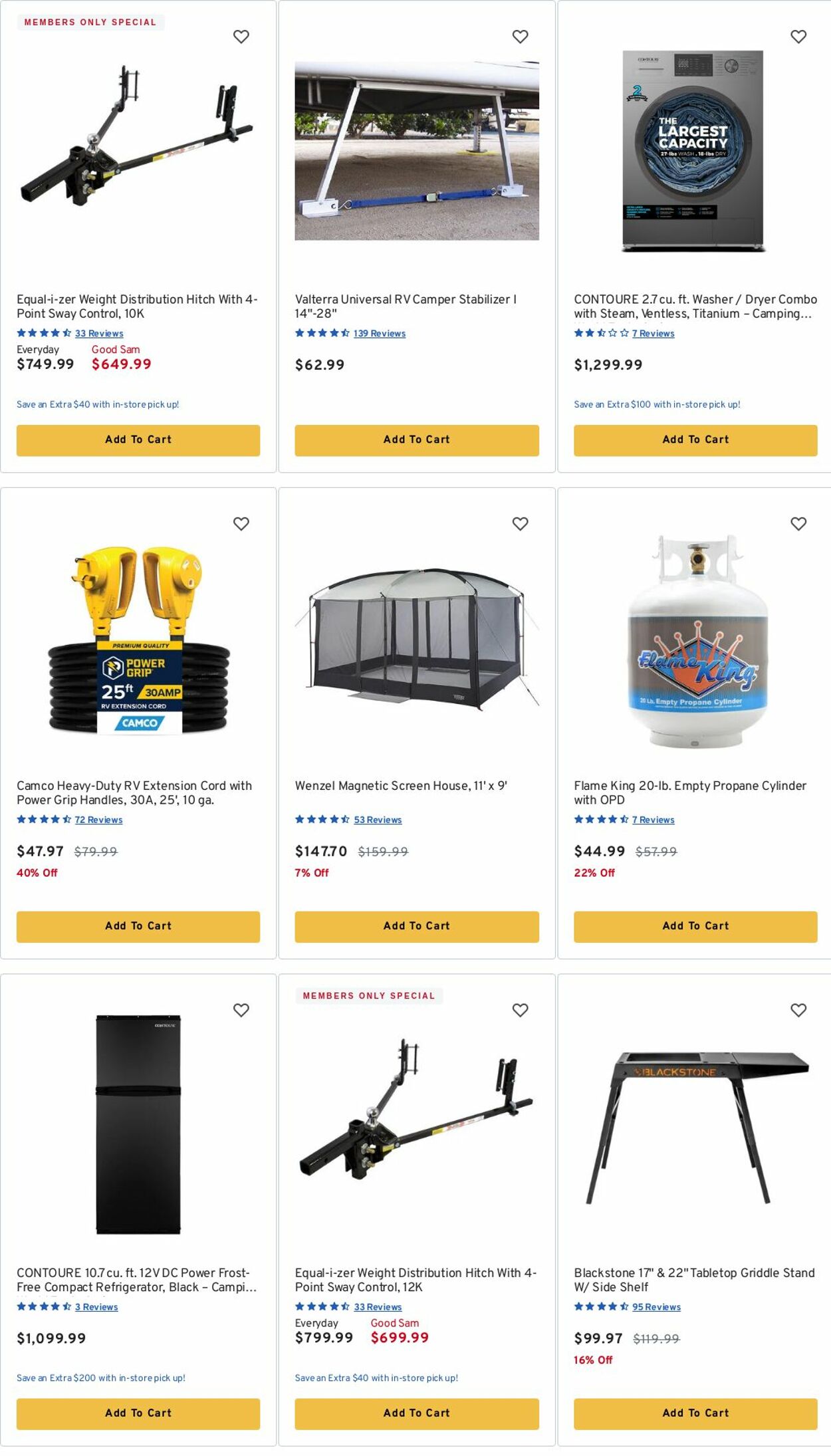 Weekly ad Camping World 08/16/2025 - 08/31/2025