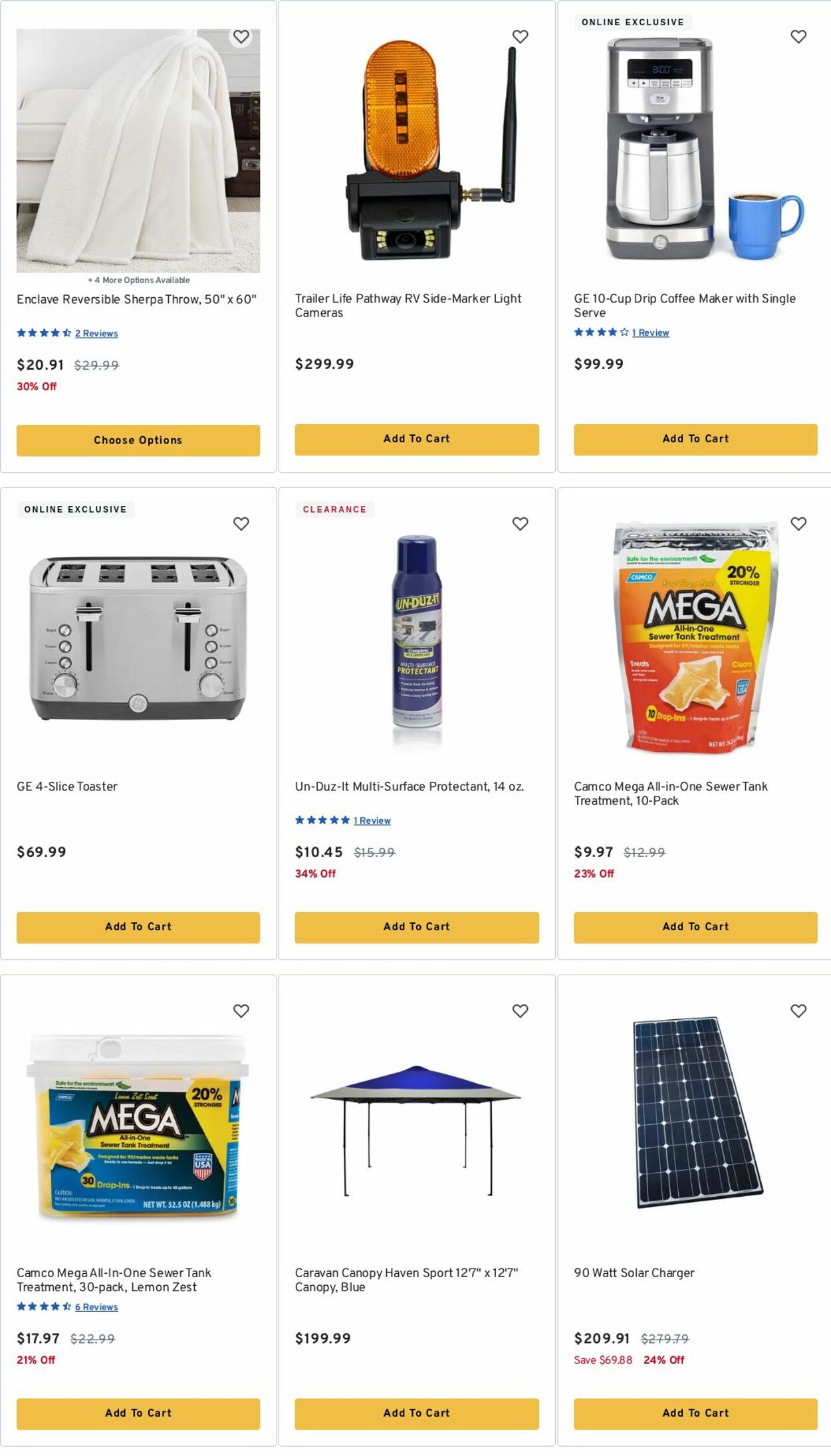 Weekly ad Camping World 08/16/2025 - 08/31/2025