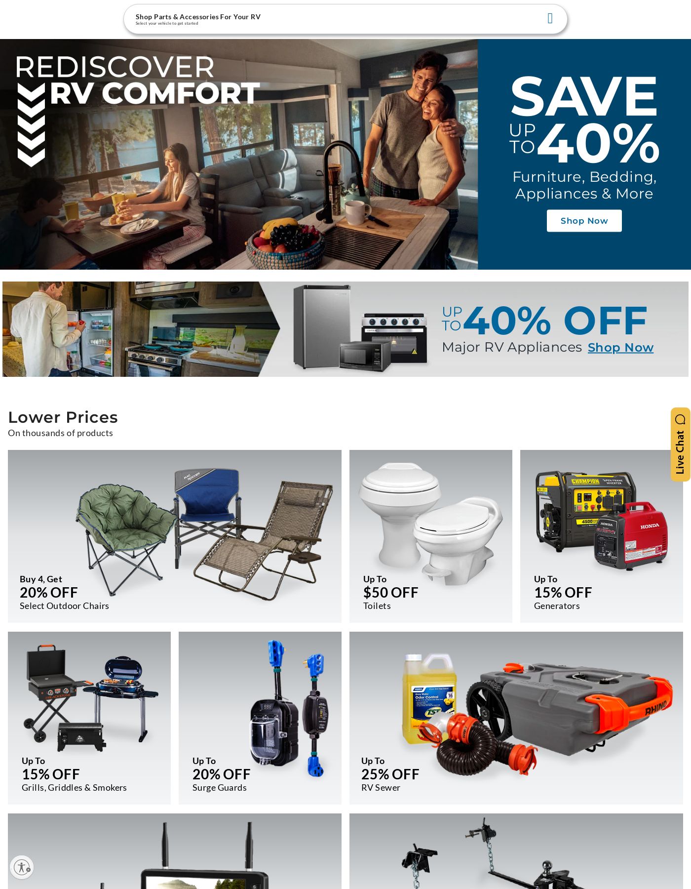 Camping World Promotional weekly ads