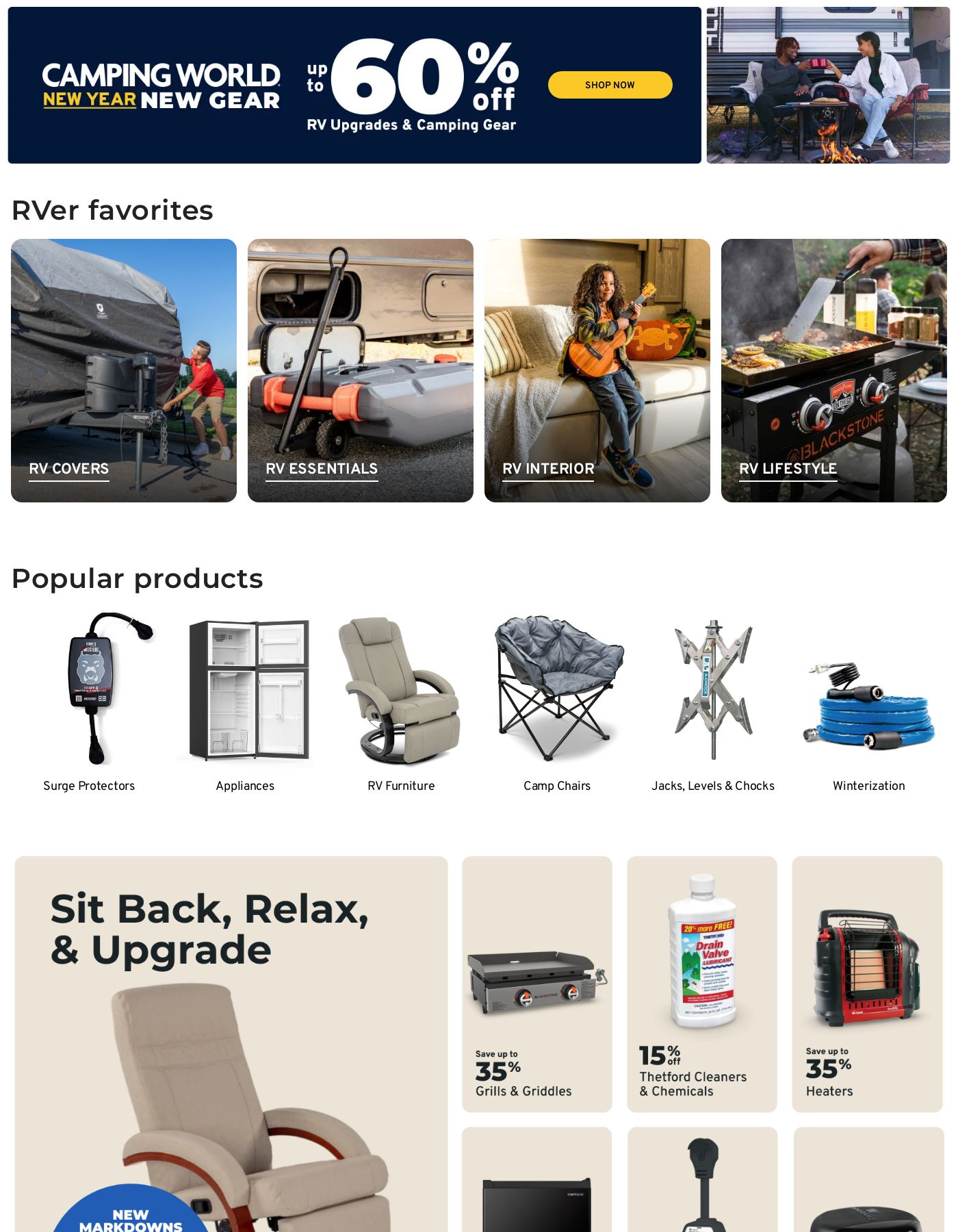 Camping World Promotional weekly ads