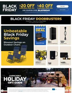 Weekly ad Camping World 01/16/2025 - 01/31/2025