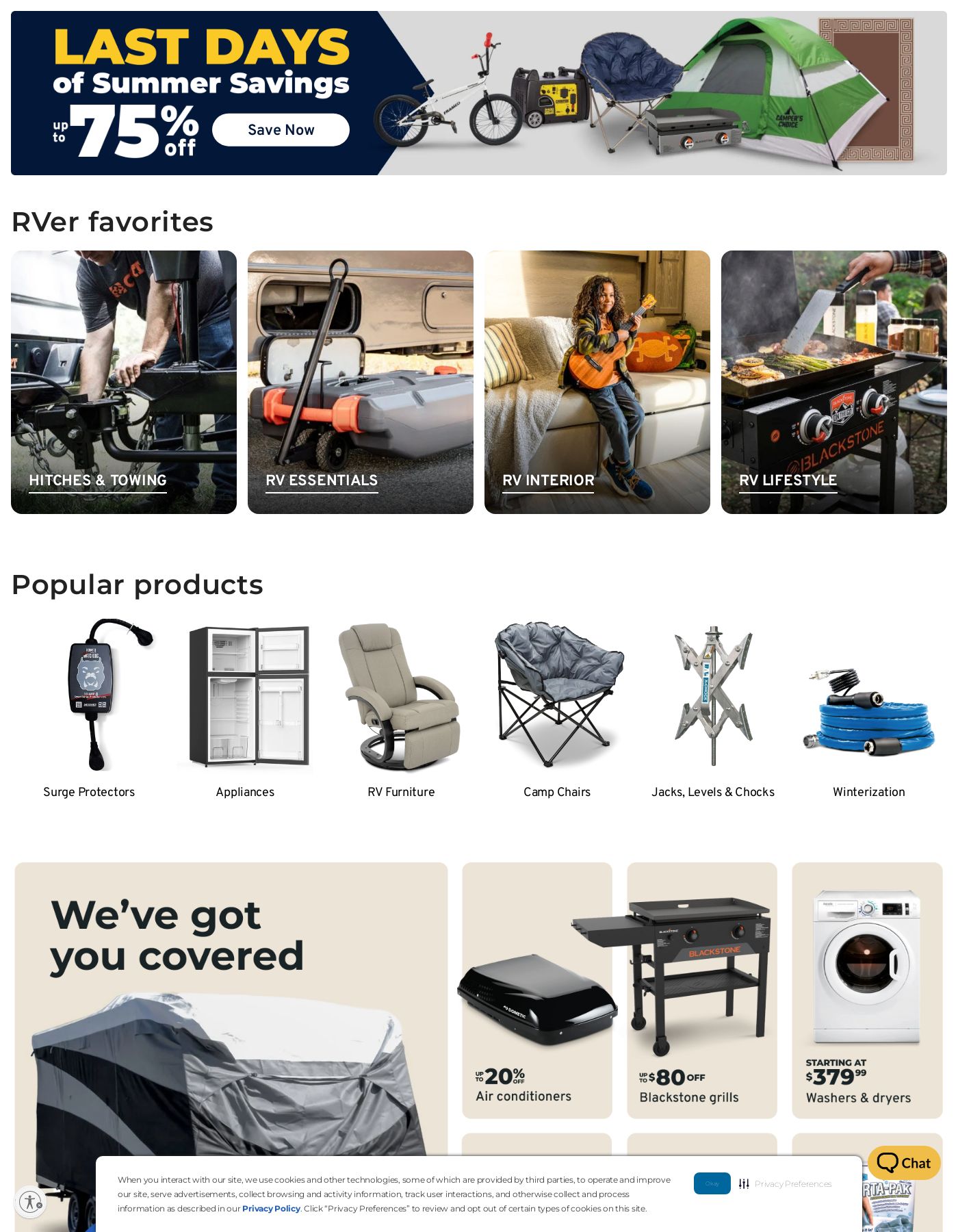 Gander RV Promotional weekly ads