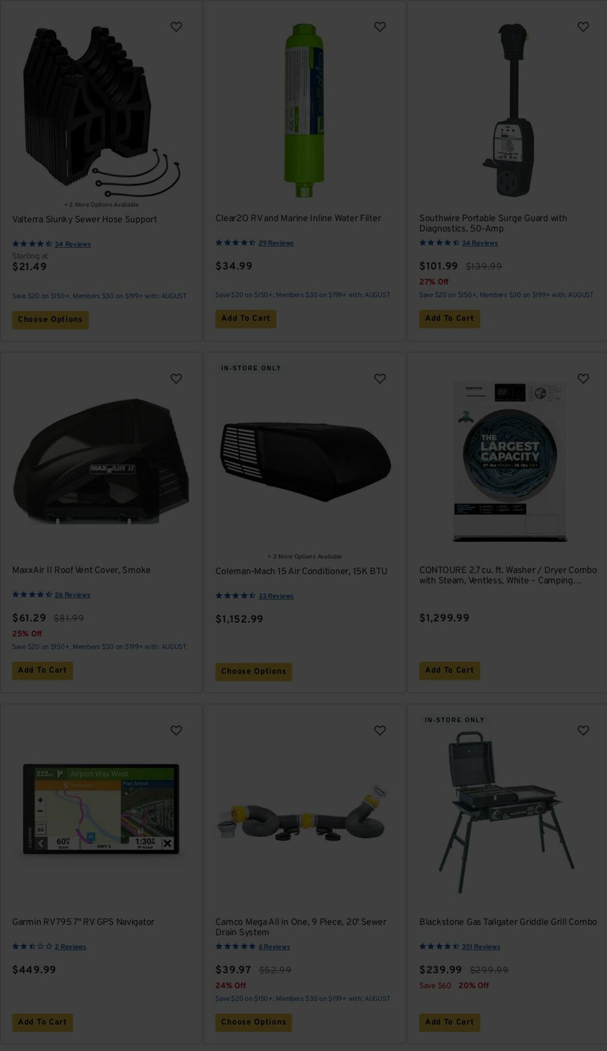 Weekly ad Camping World 08/01/2025 - 08/16/2025