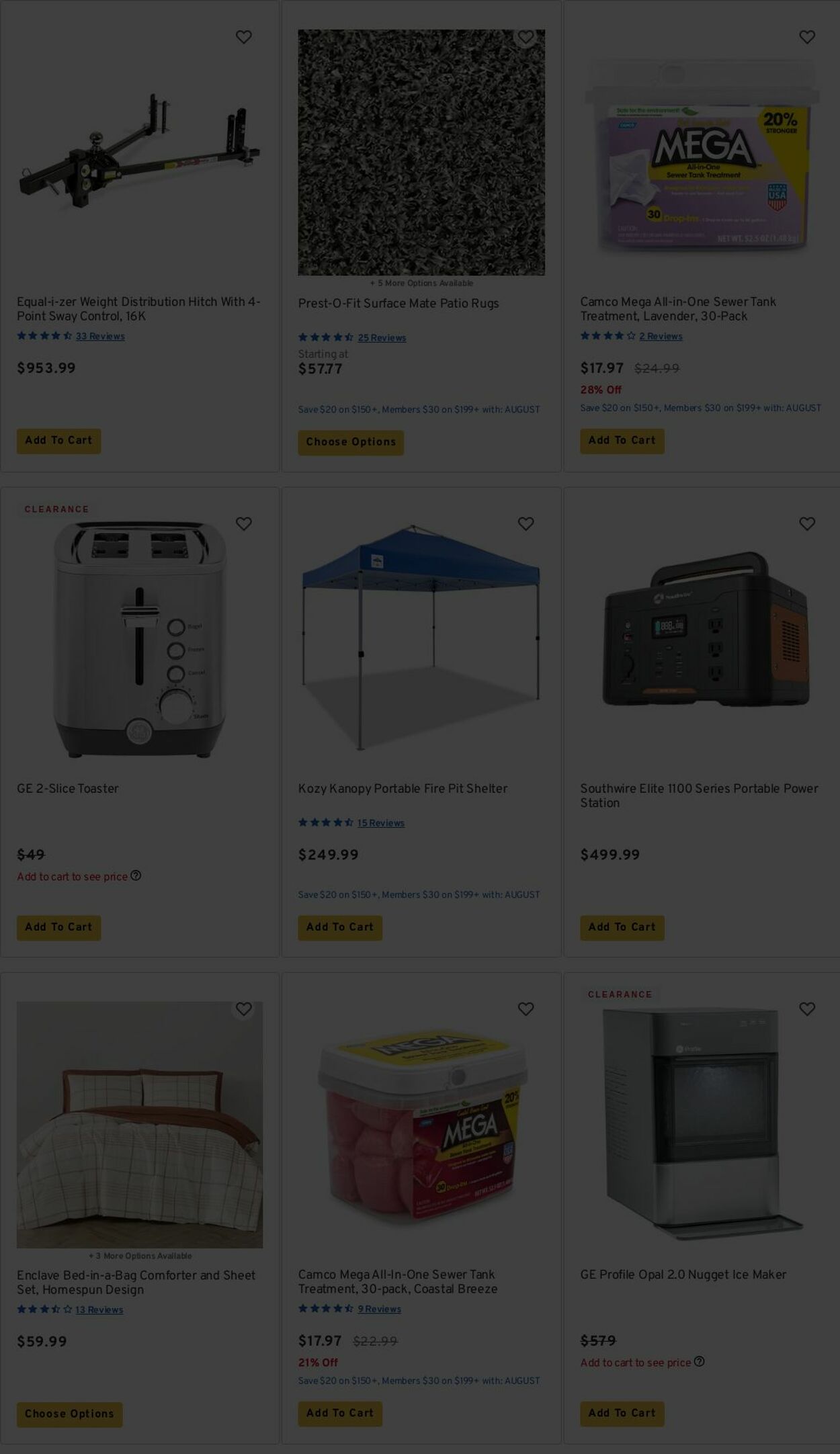 Weekly ad Camping World 08/01/2025 - 08/16/2025