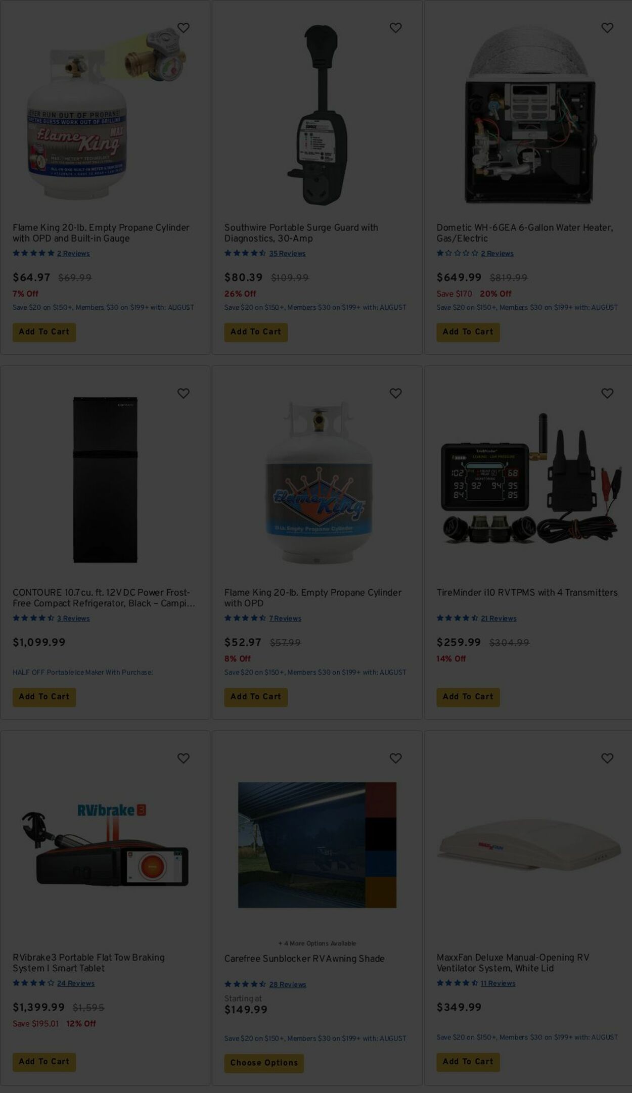Weekly ad Camping World 08/01/2025 - 08/16/2025