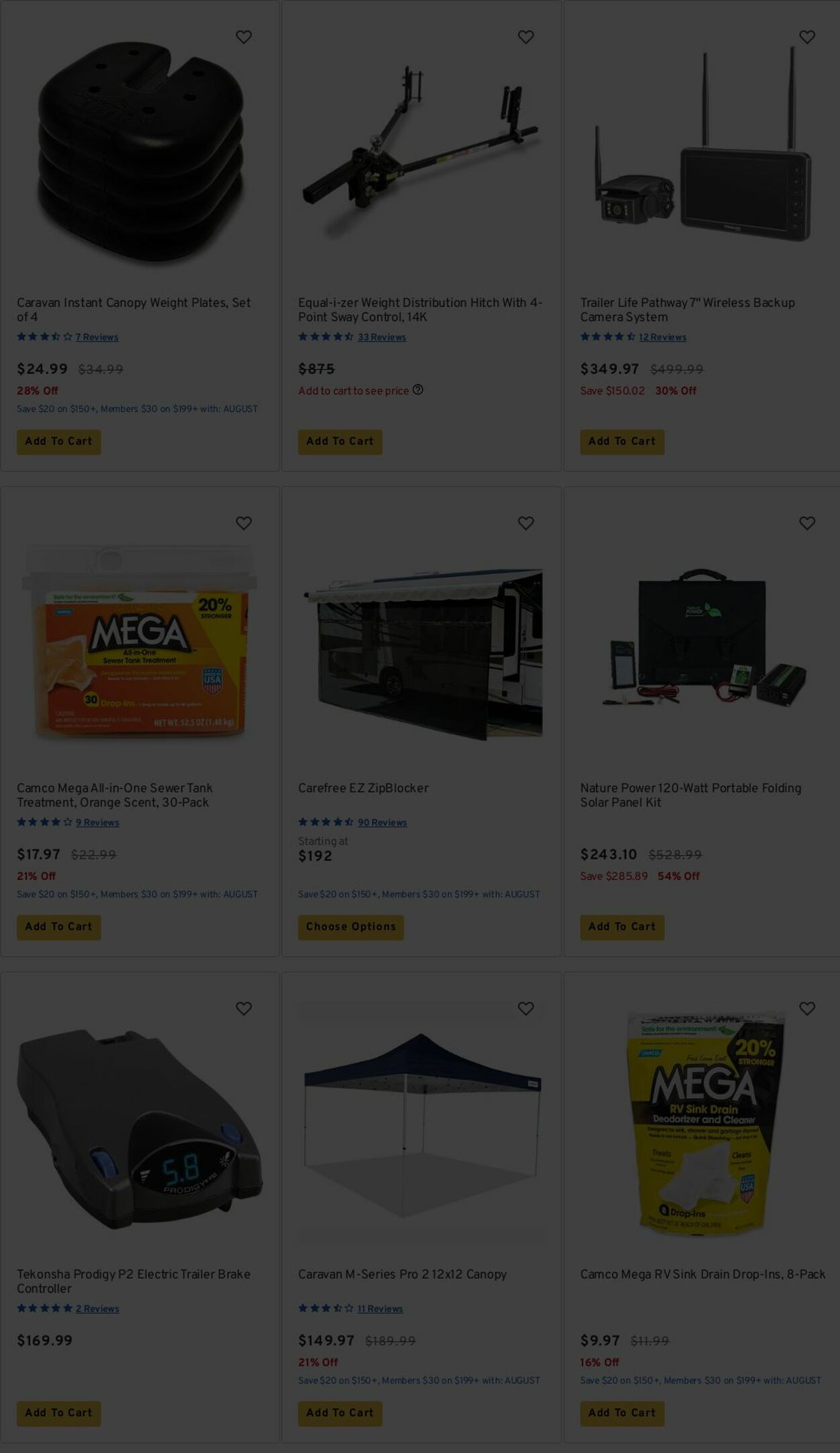 Weekly ad Camping World 08/01/2025 - 08/16/2025