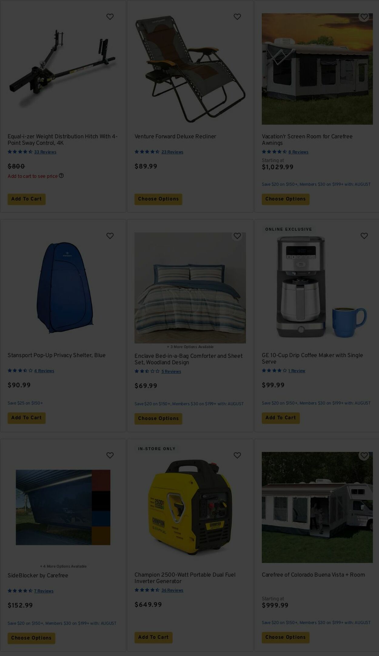 Weekly ad Camping World 08/01/2025 - 08/16/2025