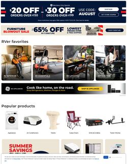 Weekly ad Camping World 08/01/2025 - 08/16/2025