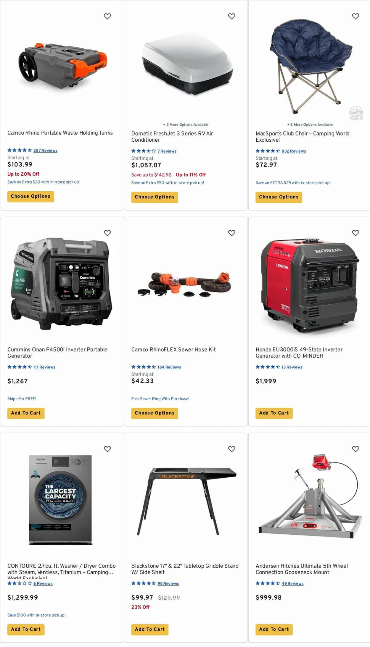 Weekly ad Camping World 06/01/2025 - 06/16/2025