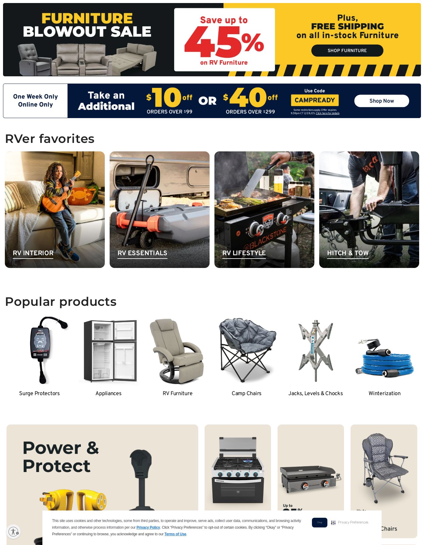 Camping World Promotional weekly ads