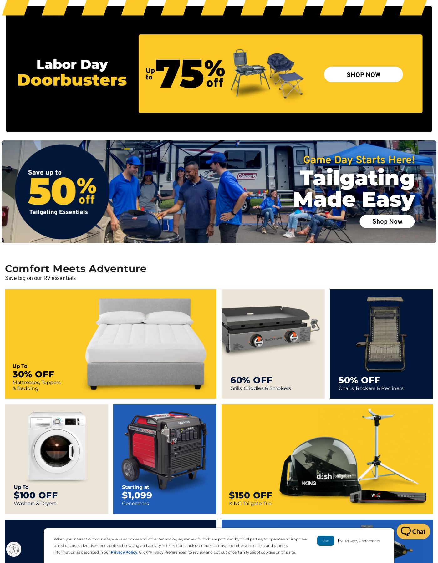 Gander RV Promotional weekly ads