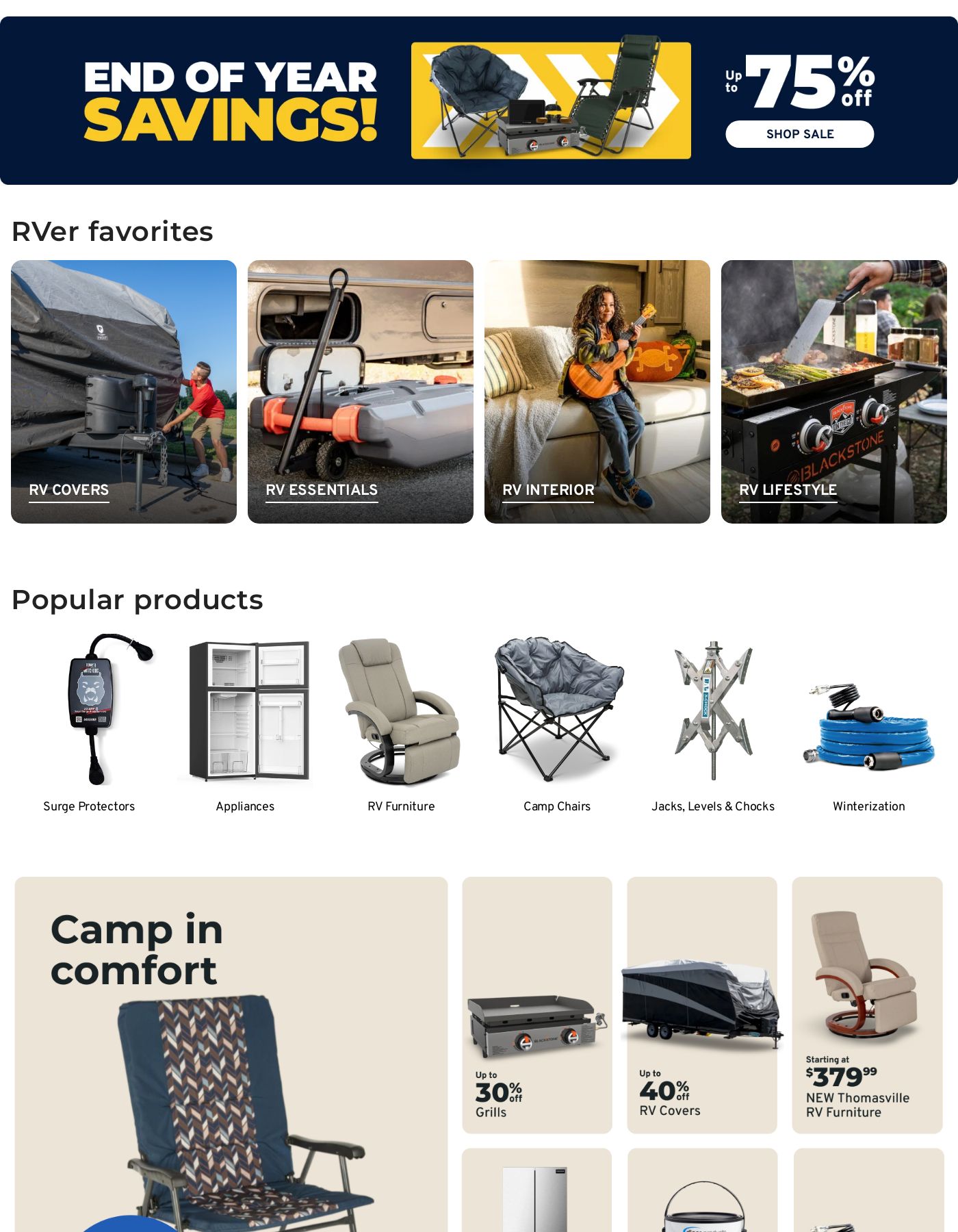 Gander RV Promotional weekly ads