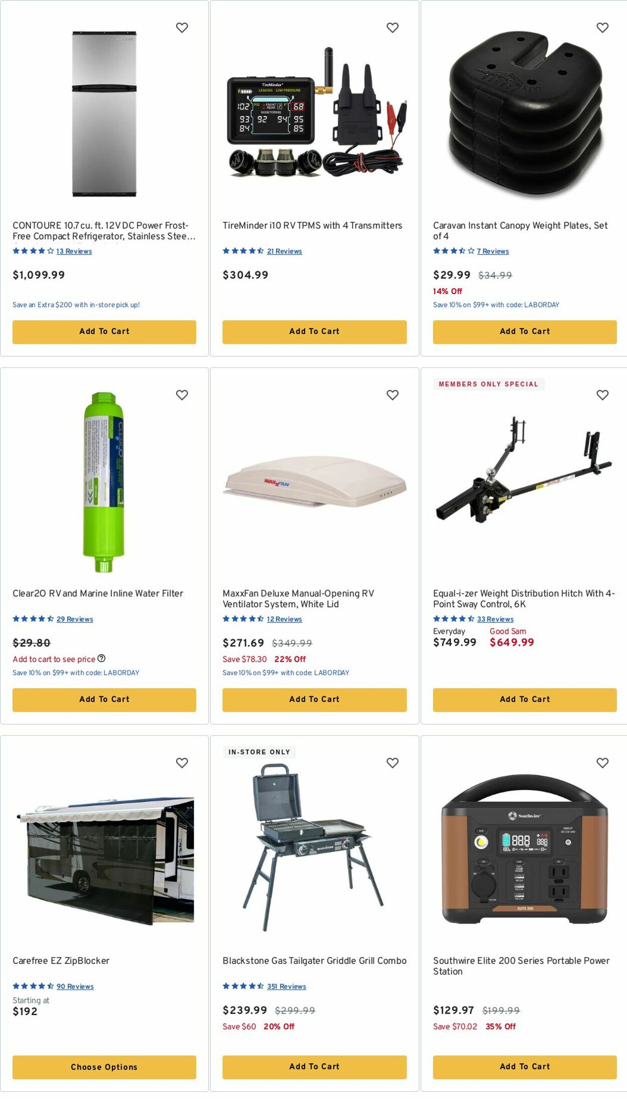 Weekly ad Camping World 09/01/2025 - 09/16/2025