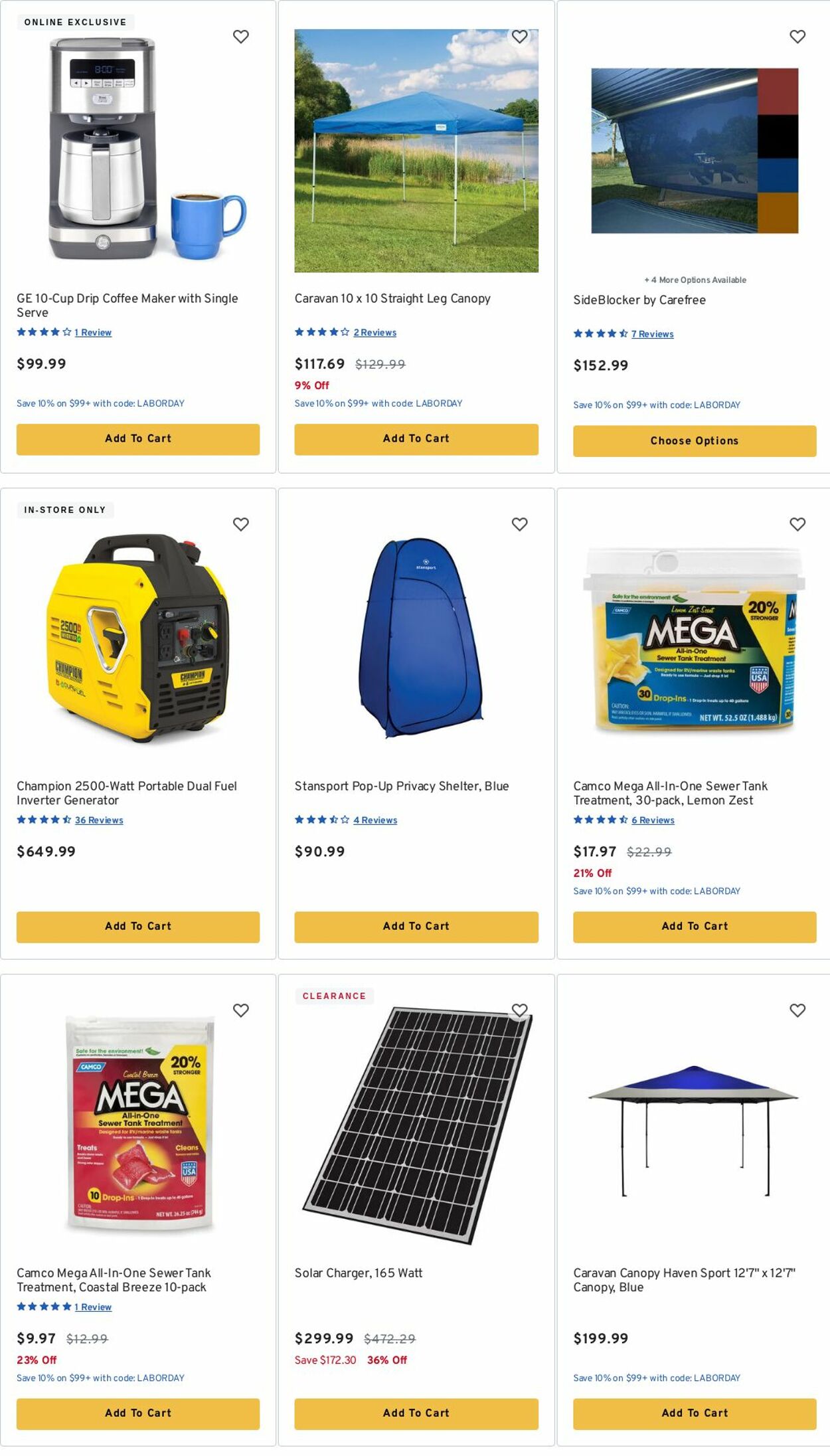 Weekly ad Camping World 09/01/2025 - 09/16/2025