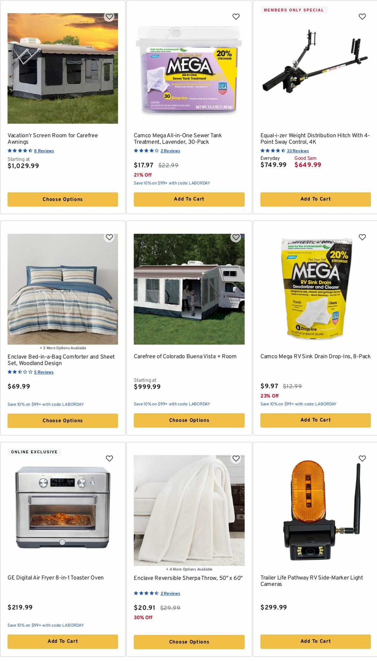 Weekly ad Camping World 09/01/2025 - 09/16/2025